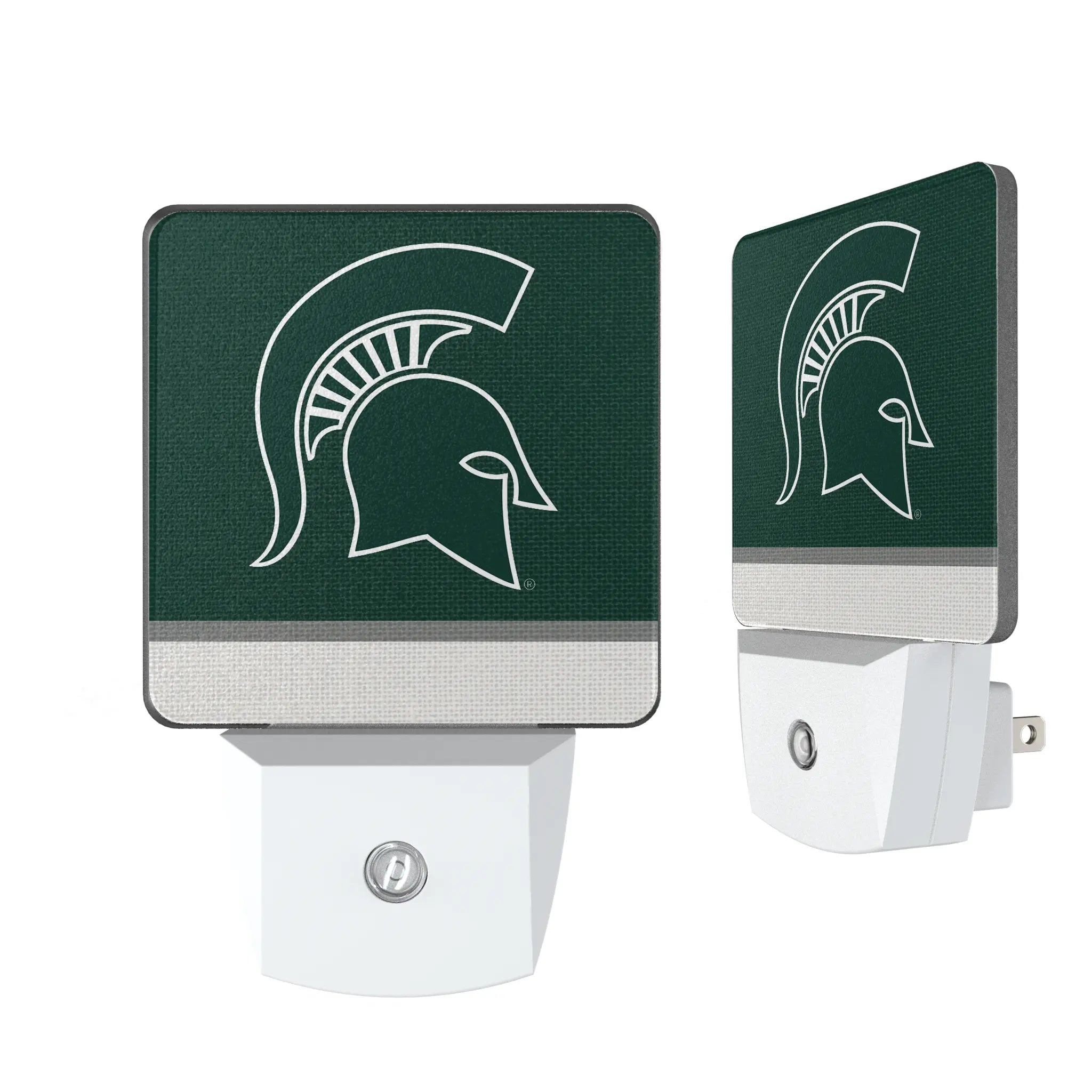 Michigan State University Spartans Stripe Night Light 2-Pack