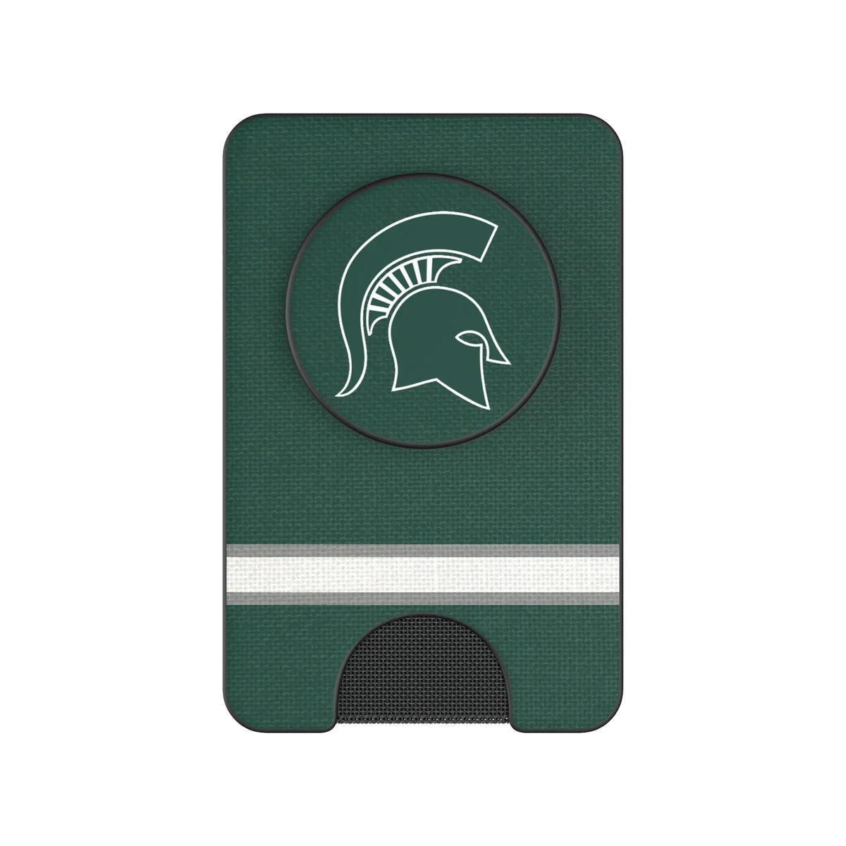 Michigan State University Spartans Stripe Popsockets Wallet Magnetic