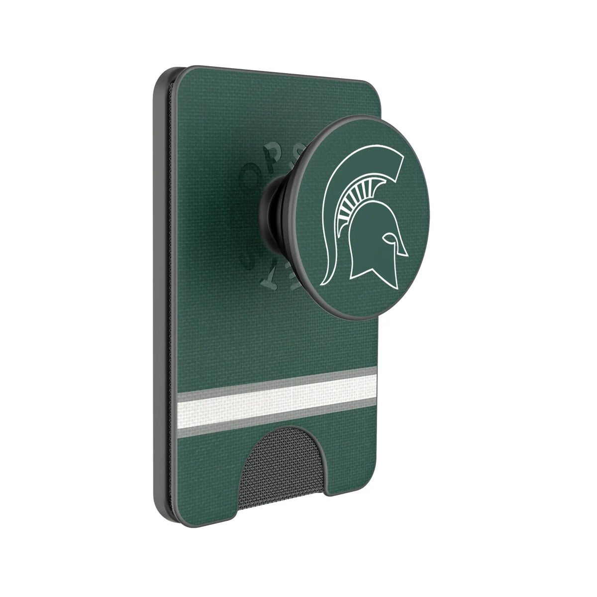 Michigan State University Spartans Stripe Popsockets Wallet Magnetic