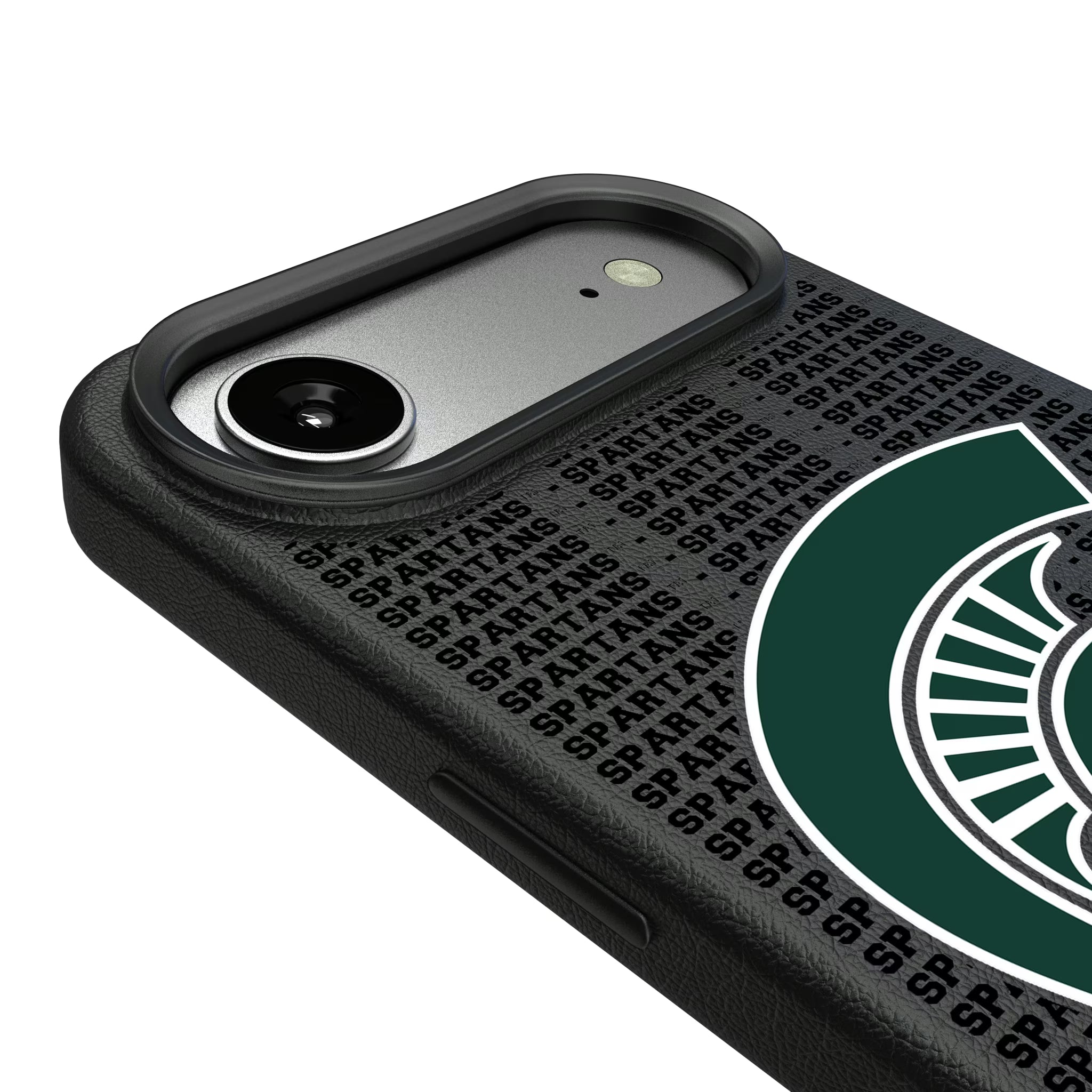 Michigan State University Spartans Text Backdrop iPhone MagSafe Compatible Phone Case for Apple iPhone - Detail#Device_iPhone Air