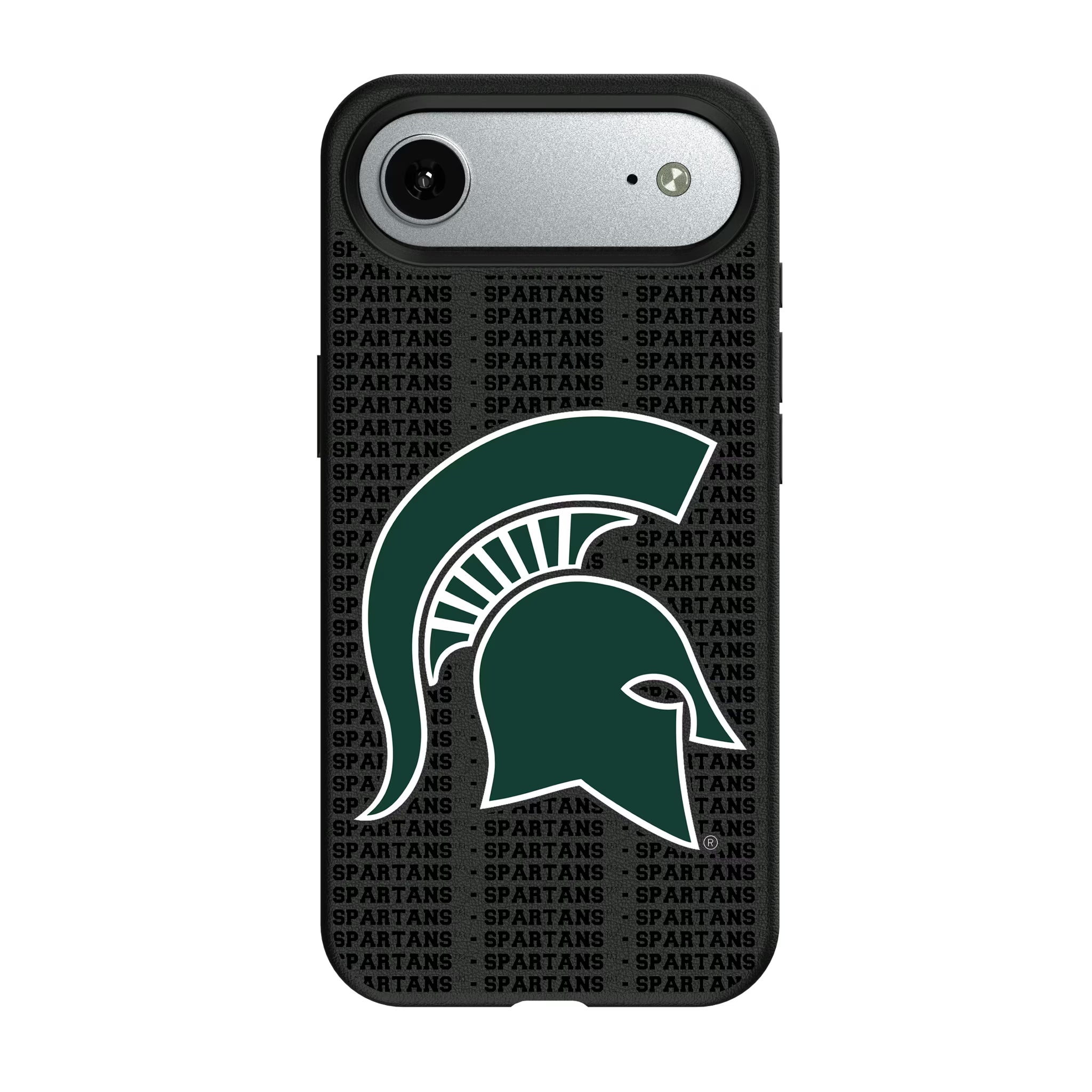 Michigan State University Spartans Text Backdrop iPhone MagSafe Compatible Phone Case for Apple iPhone#Device_iPhone Air