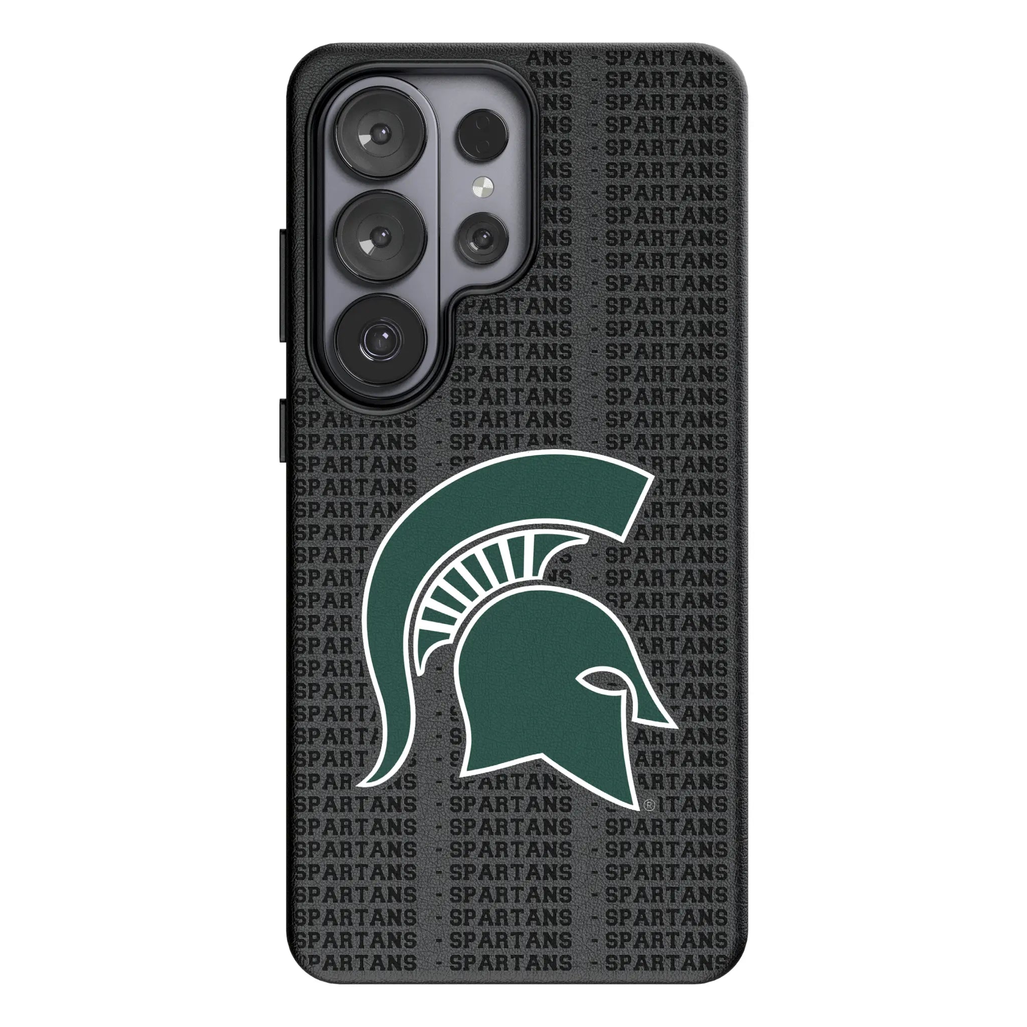 Michigan State University Spartans Text Backdrop Galaxy MagSafe Compatible Phone Case for Samsung Galaxy#Device_Galaxy S26 Ultra
