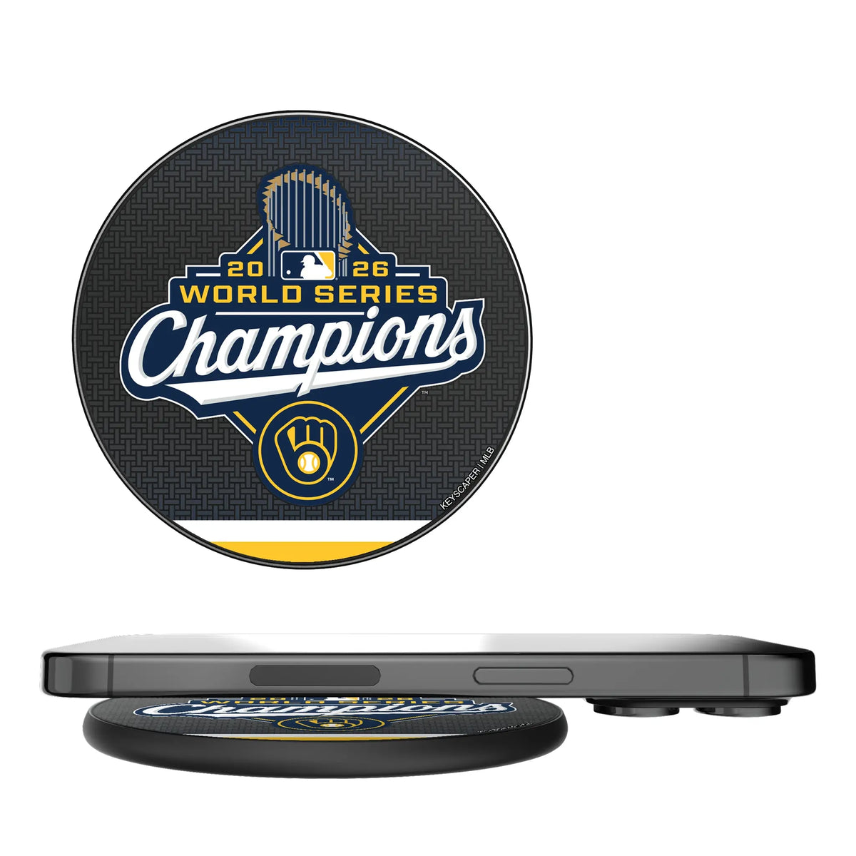 Milwaukee Brewers 2026 MLB World Series 15-Watt Wireless Charger