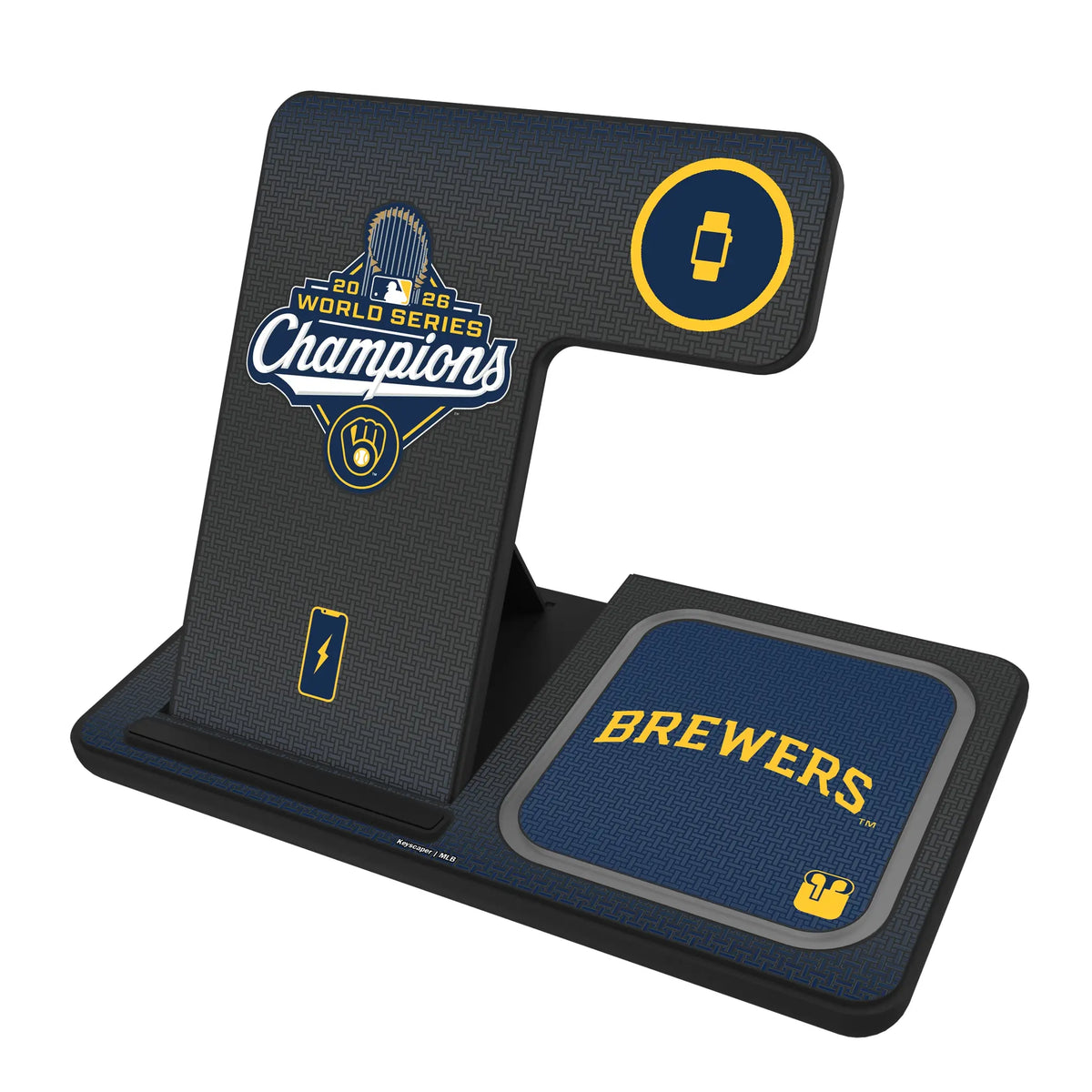 Milwaukee Brewers 2026 MLB World Series 3 in 1 Charging Station