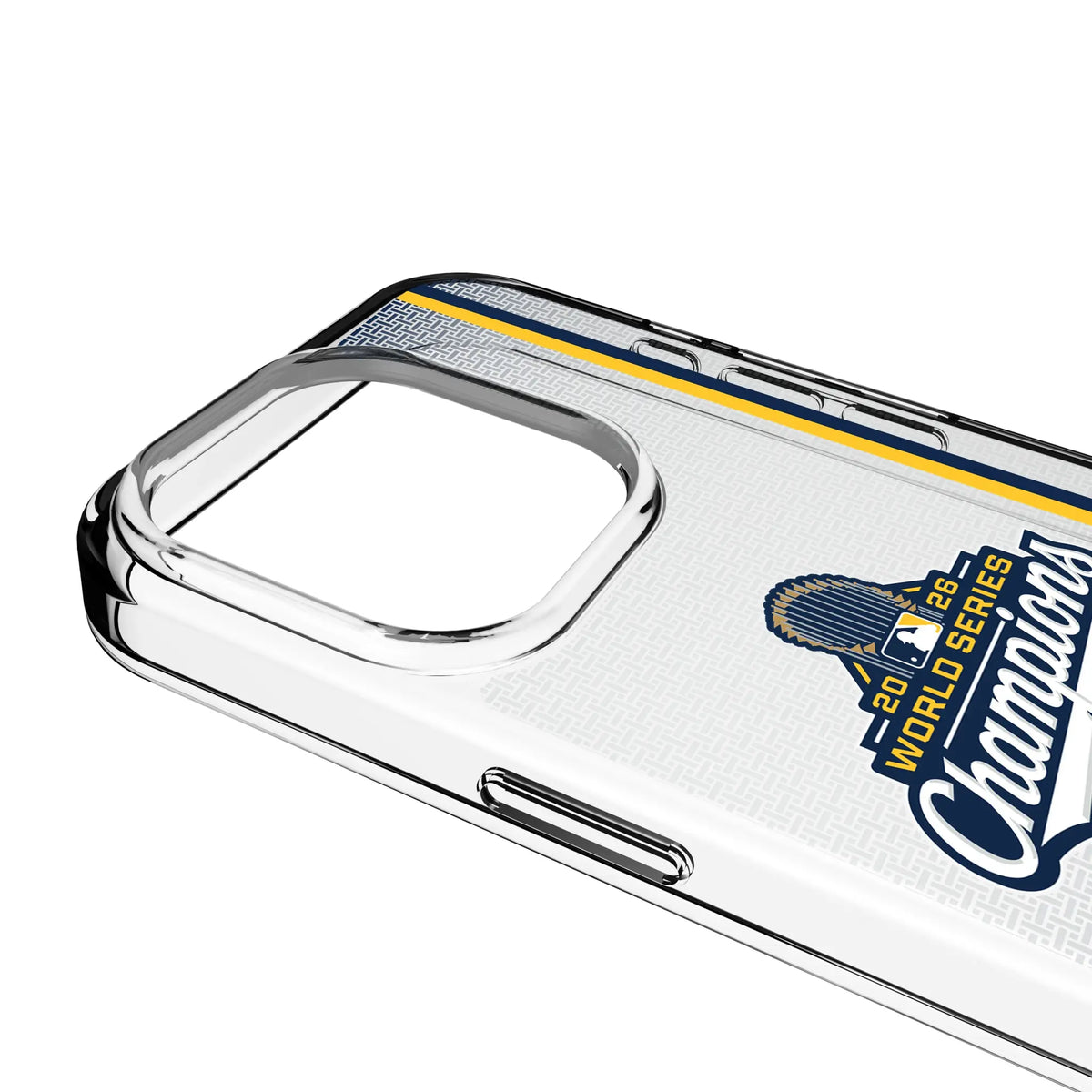 Milwaukee Brewers 2026 MLB World Series iPhone Clear Phone Case for Apple iPhone - Detail
