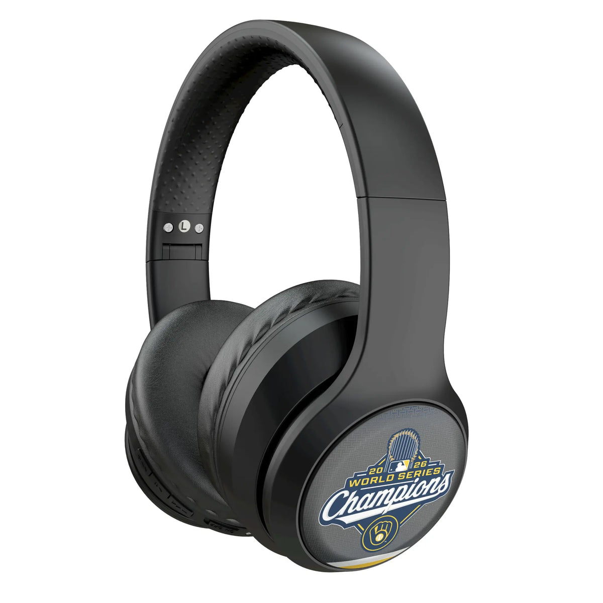 Milwaukee Brewers 2026 MLB World Series Wireless Over-Ear Headphones With Case