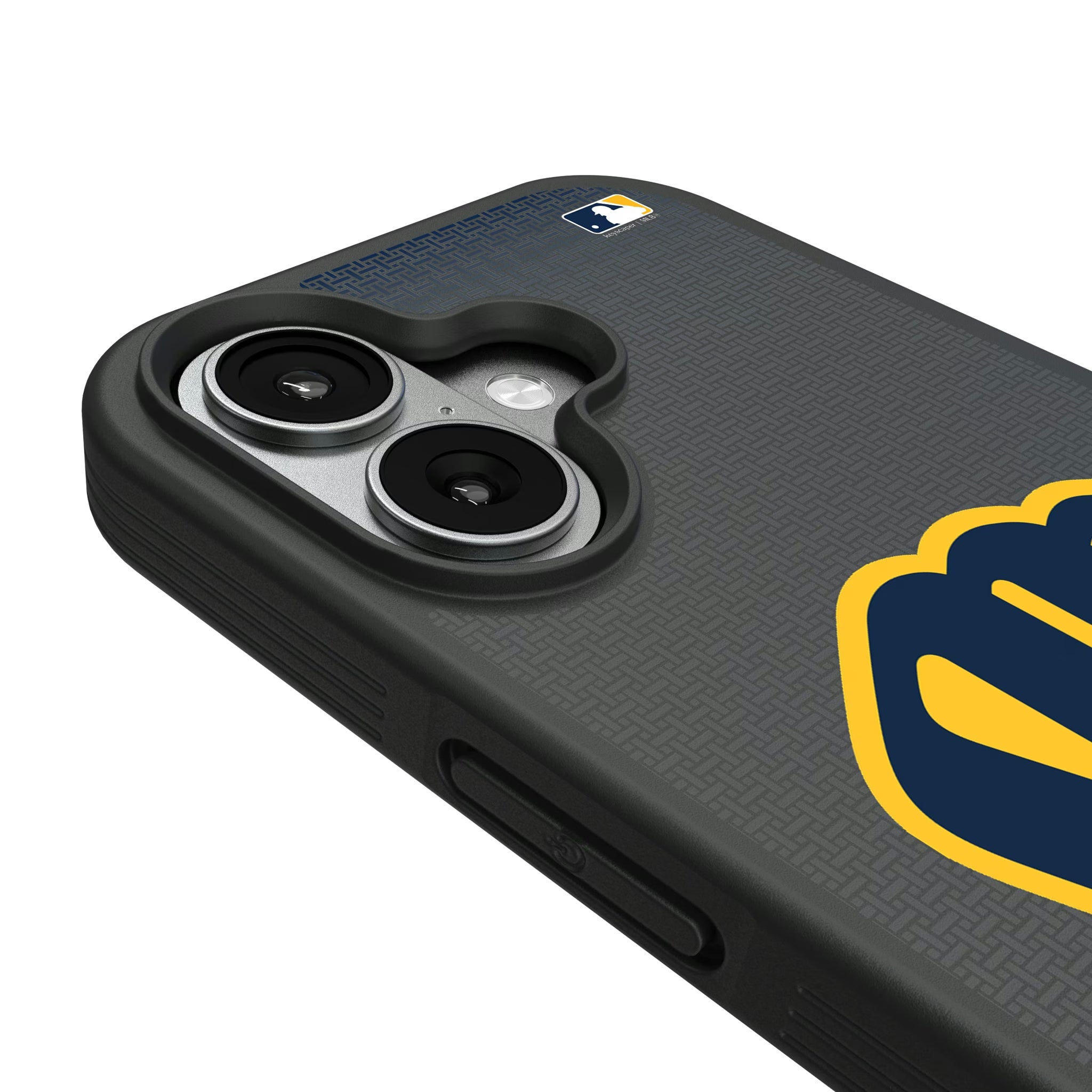 Milwaukee Brewers Linen iPhone Bump Phone Case for Apple iPhone - Detail#Device_iPhone 17