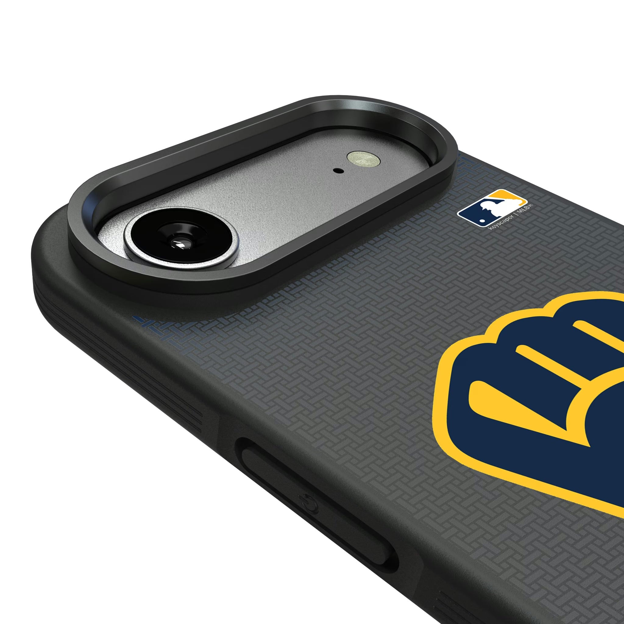 Milwaukee Brewers Linen iPhone Bump Phone Case for Apple iPhone - Detail#Device_iPhone Air