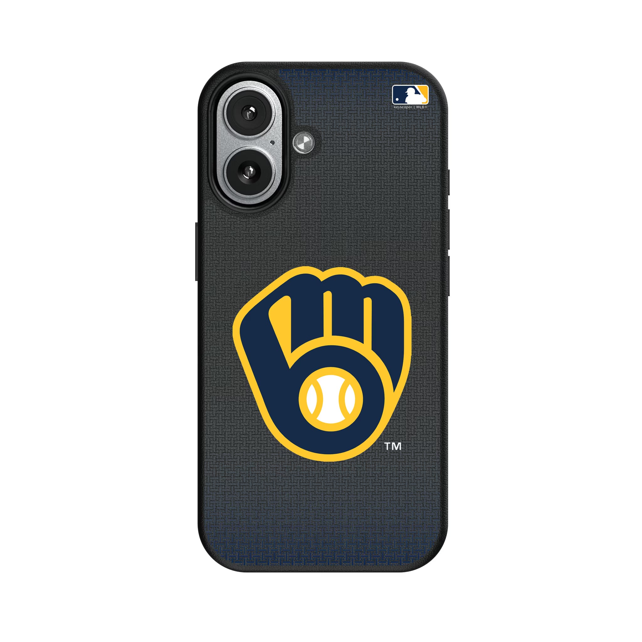 Milwaukee Brewers Linen iPhone MagSafe Compatible Phone Case for Apple iPhone#Device_iPhone 17