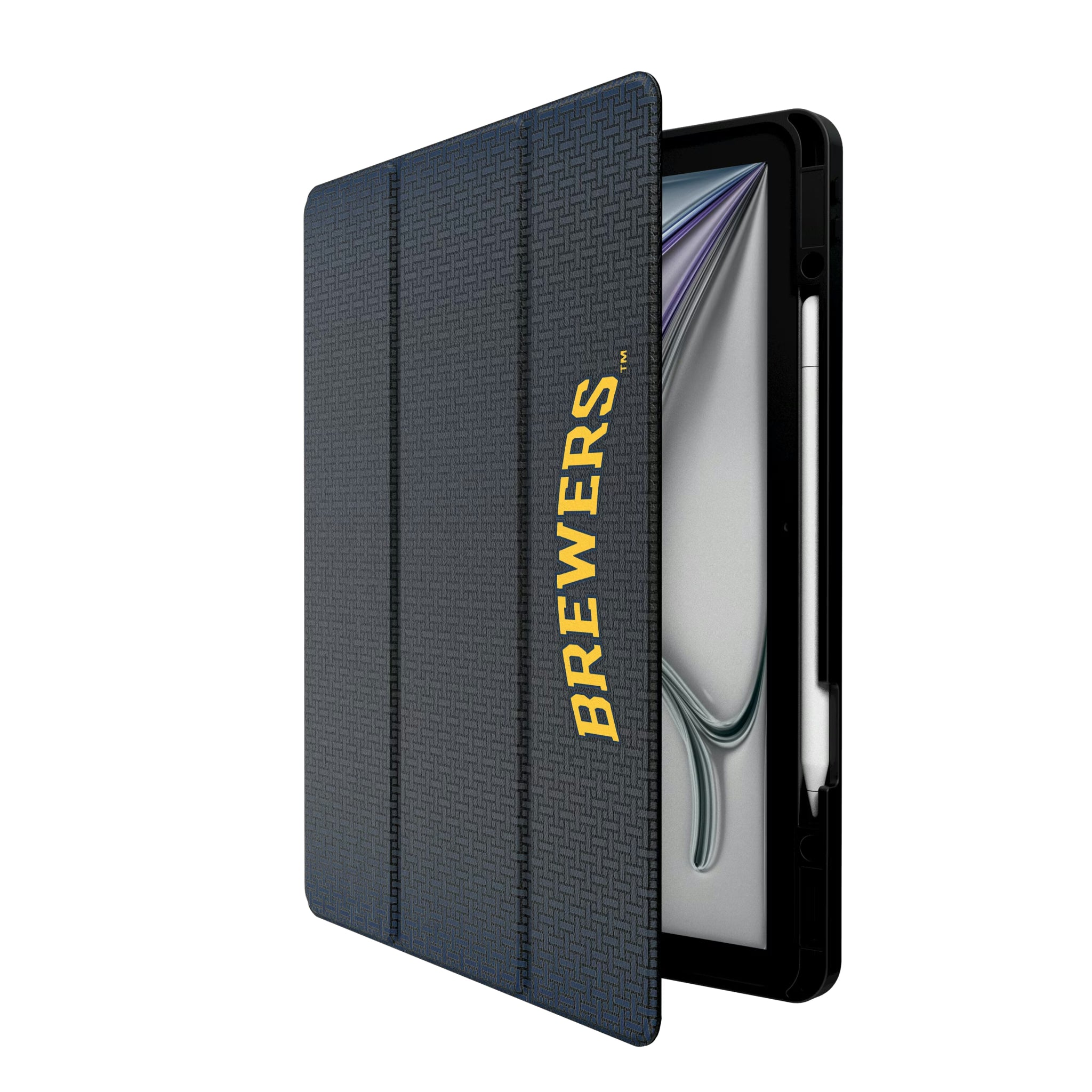 Milwaukee Brewers Linen iPad Tablet Case for Apple iPad