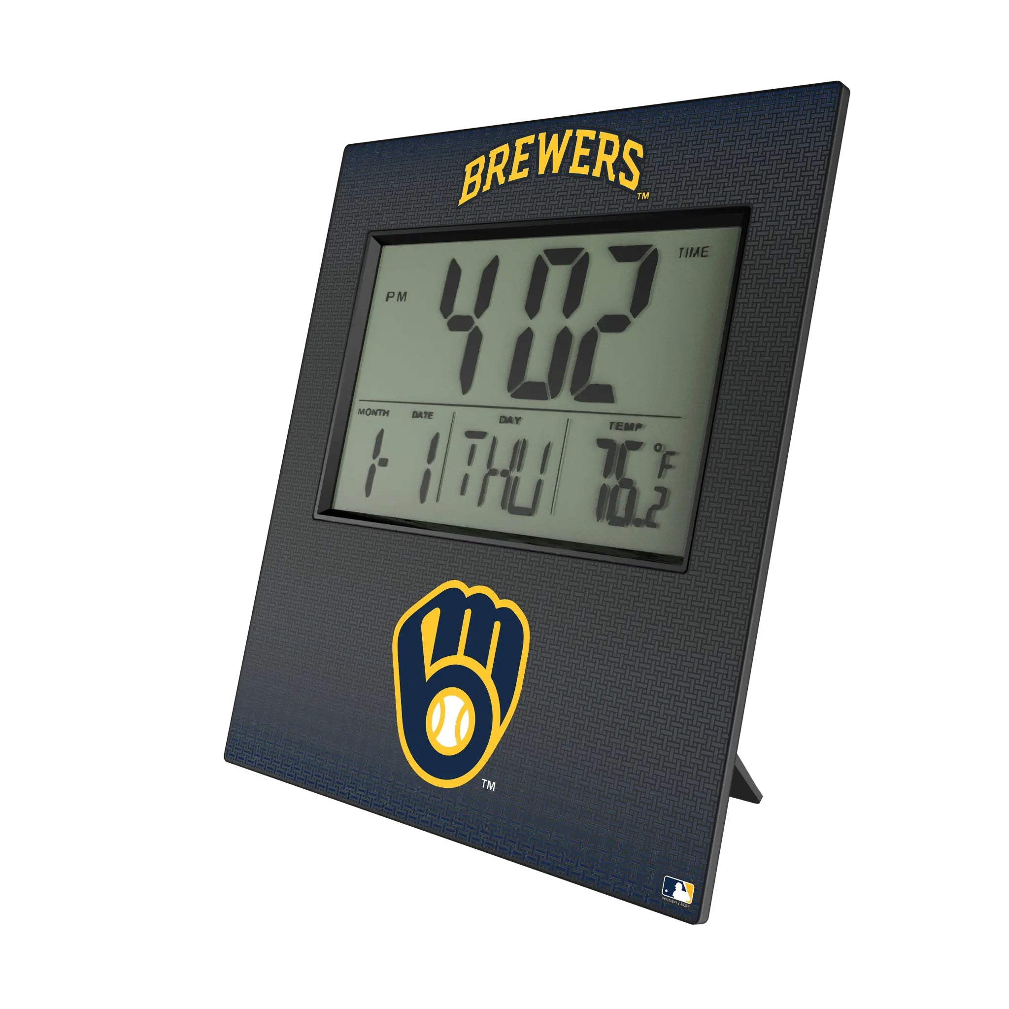 Milwaukee Brewers Linen Wall Clock