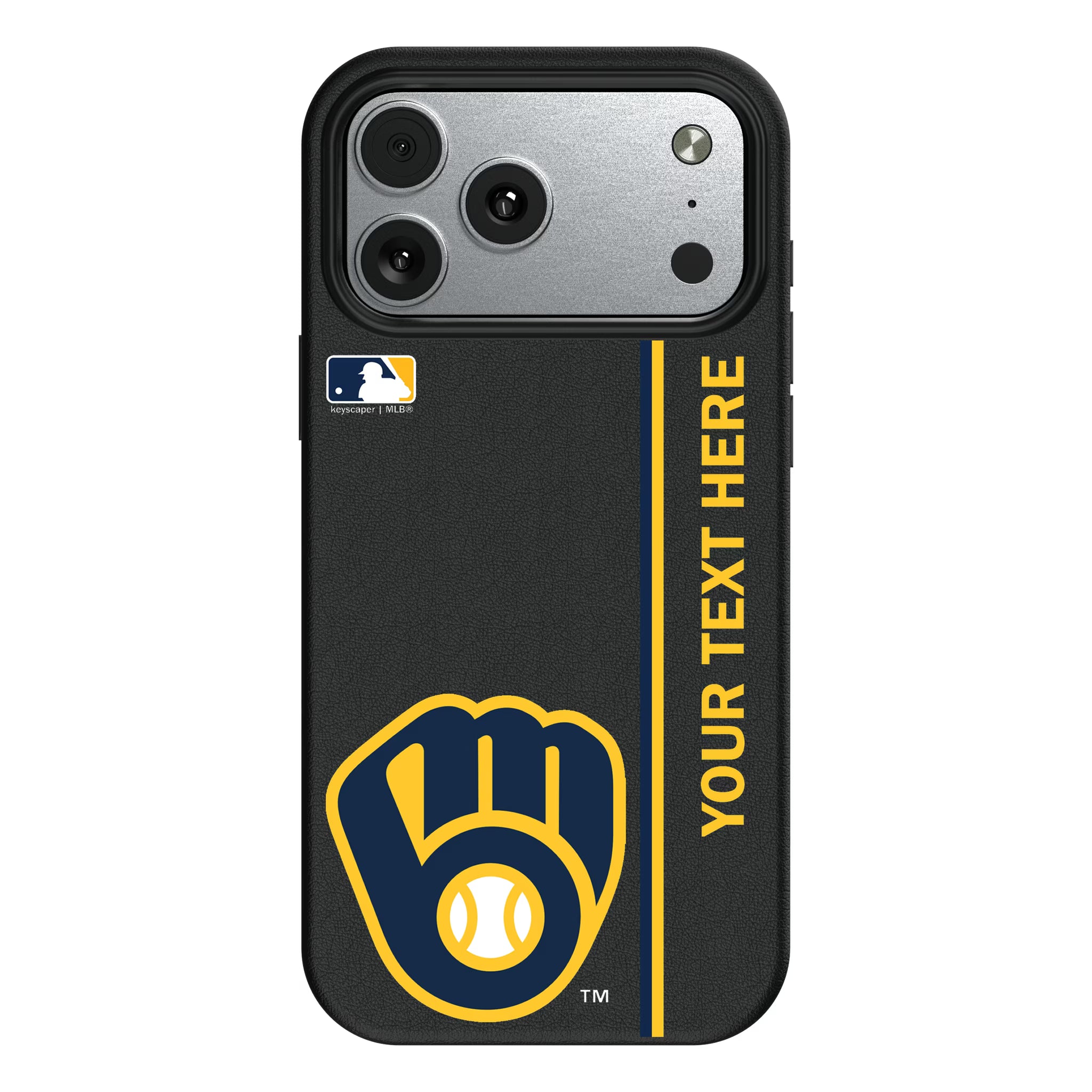 Milwaukee Brewers Personalized Sidebard iPhone MagSafe Compatible Phone Case for Apple iPhone#Device_iPhone 17 Pro Max