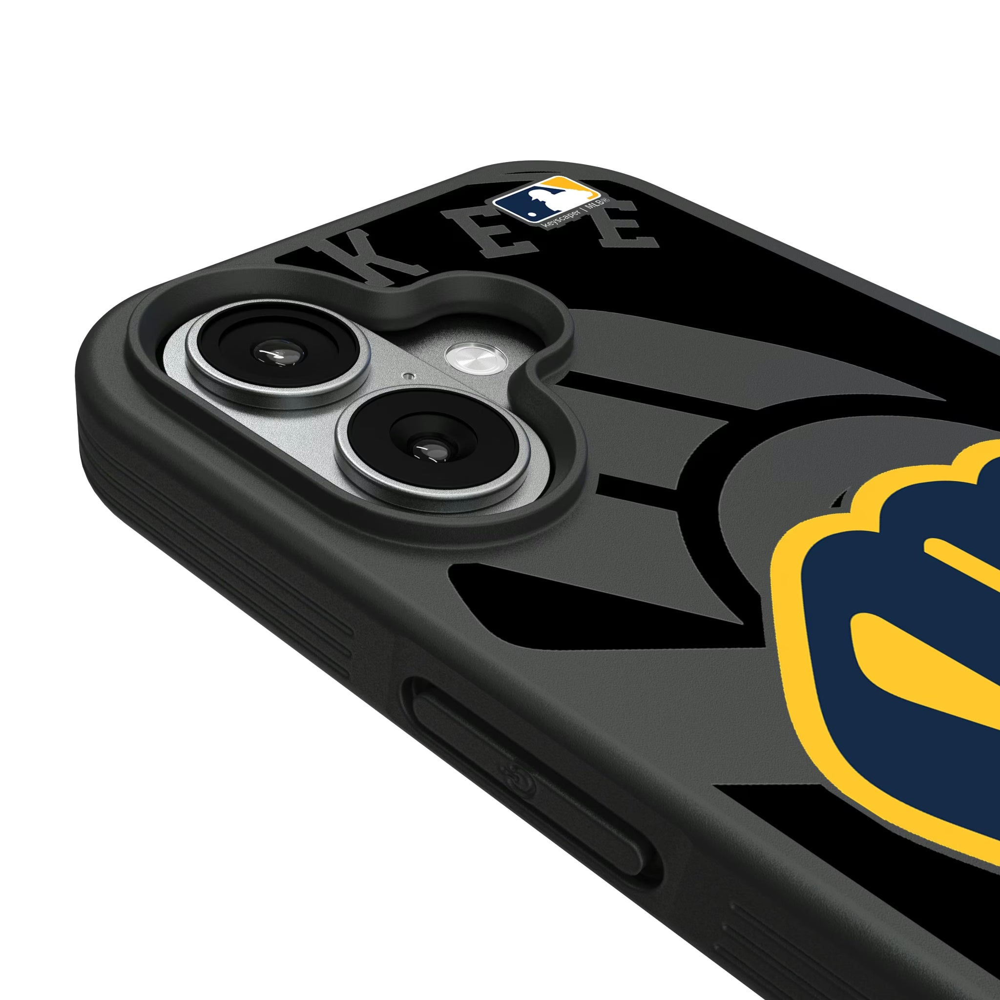 Milwaukee Brewers Personalized Tilt iPhone Bump Phone Case for Apple iPhone - Detail#Device_iPhone 17