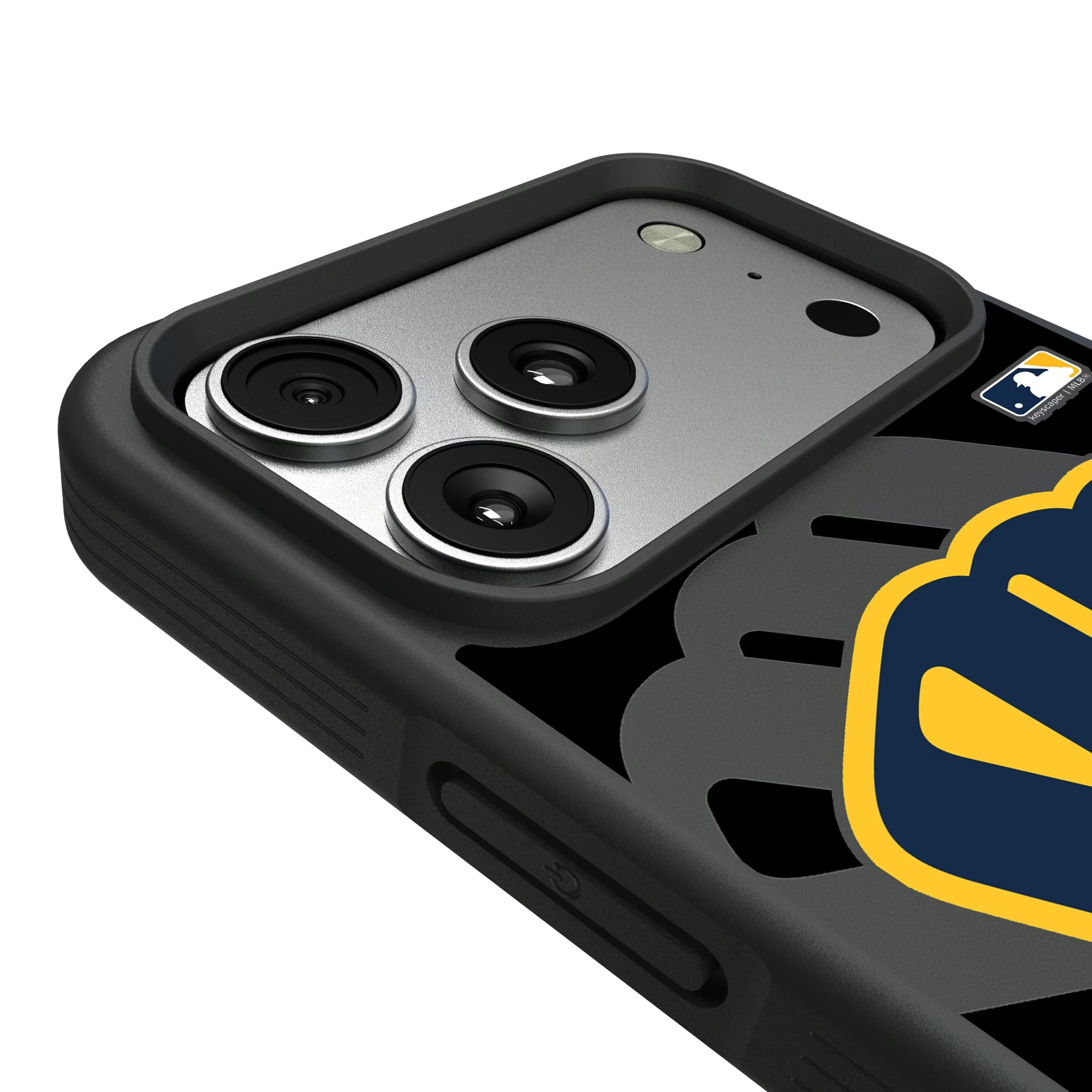 Milwaukee Brewers Personalized Tilt iPhone Bump Phone Case for Apple iPhone - Detail#Device_iPhone 17 Pro Max