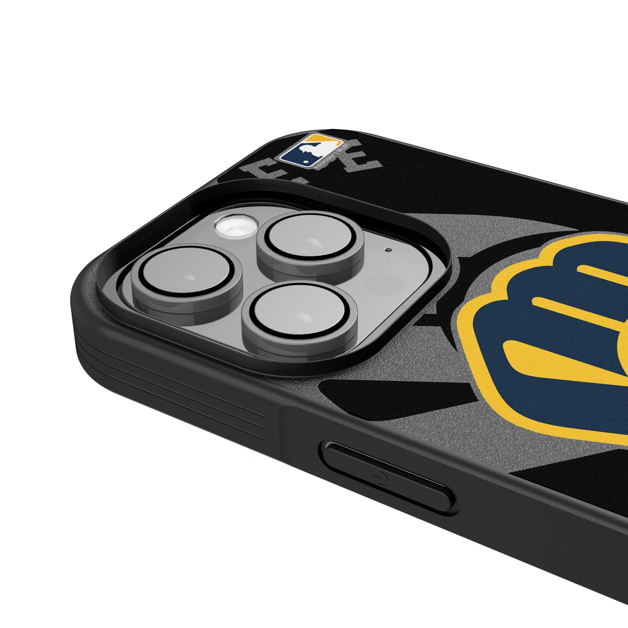 Milwaukee Brewers Personalized Tilt iPhone Bump Phone Case for Apple iPhone - Detail