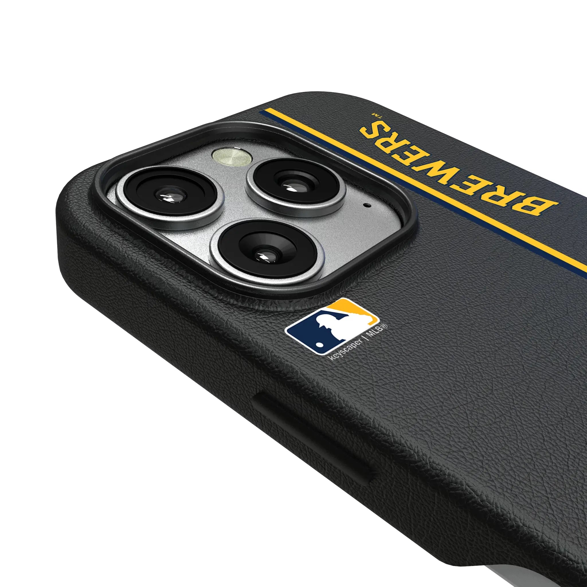 Milwaukee Brewers Sidebar iPhone MagSafe Compatible Phone Case for Apple iPhone - Detail