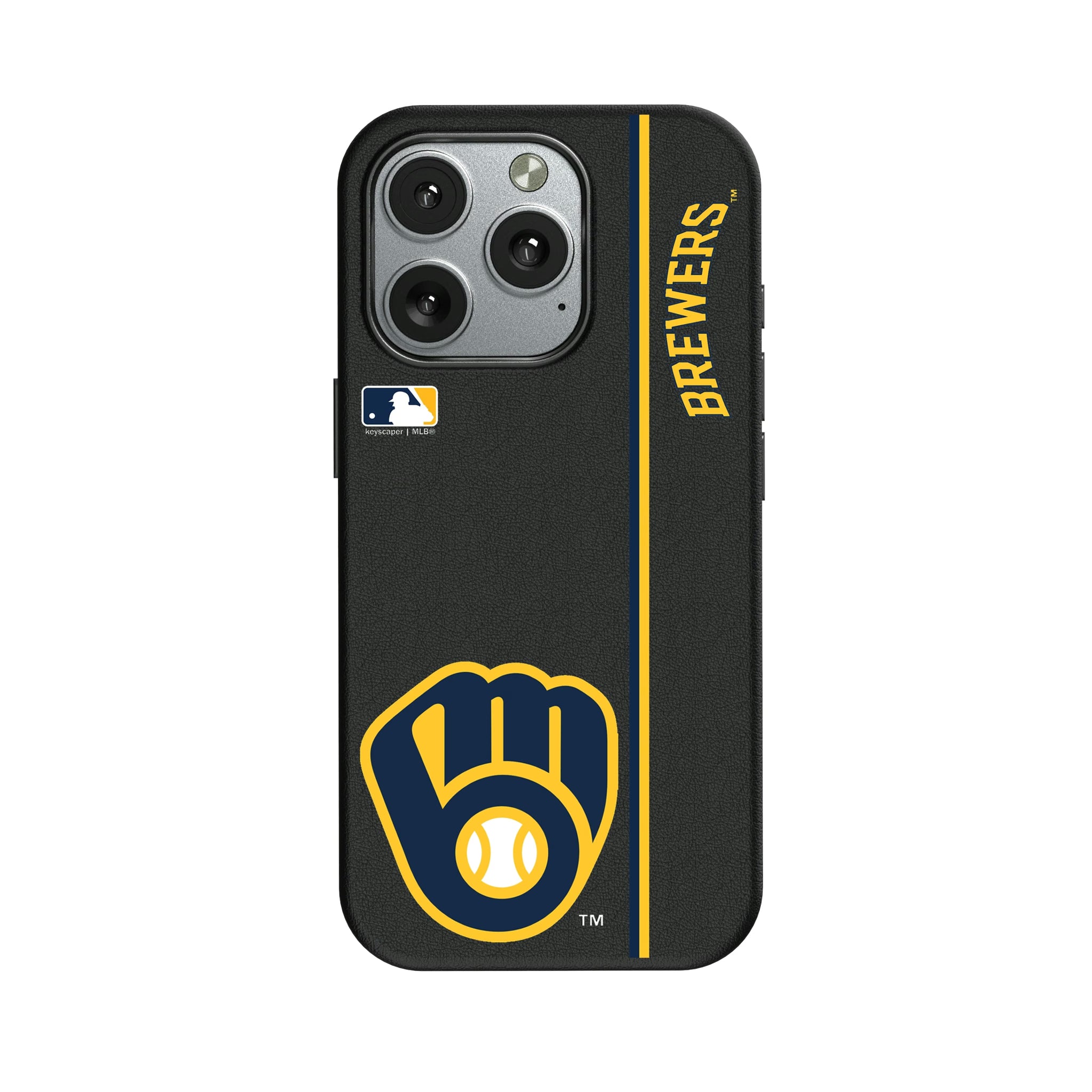 Milwaukee Brewers Sidebar iPhone MagSafe Compatible Phone Case for Apple iPhone