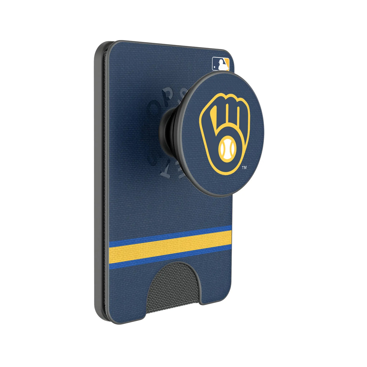 Milwaukee Brewers Stripe Popsockets Wallet Magnetic