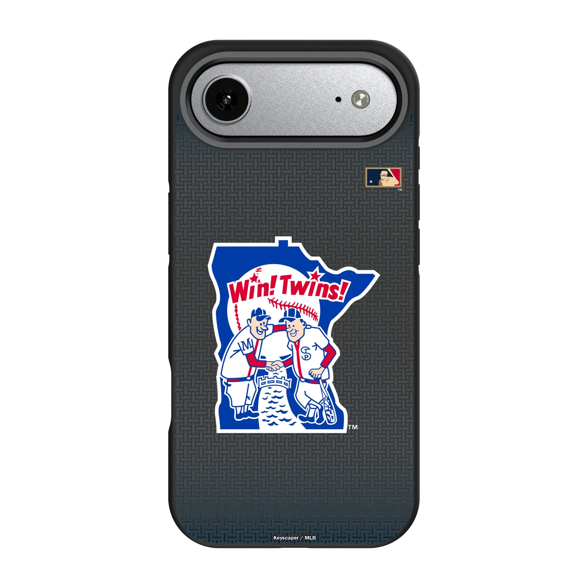 Minnesota Twins 1976-1986 - Cooperstown Collection Linen iPhone Bump Phone Case for Apple iPhone#Device_iPhone Air