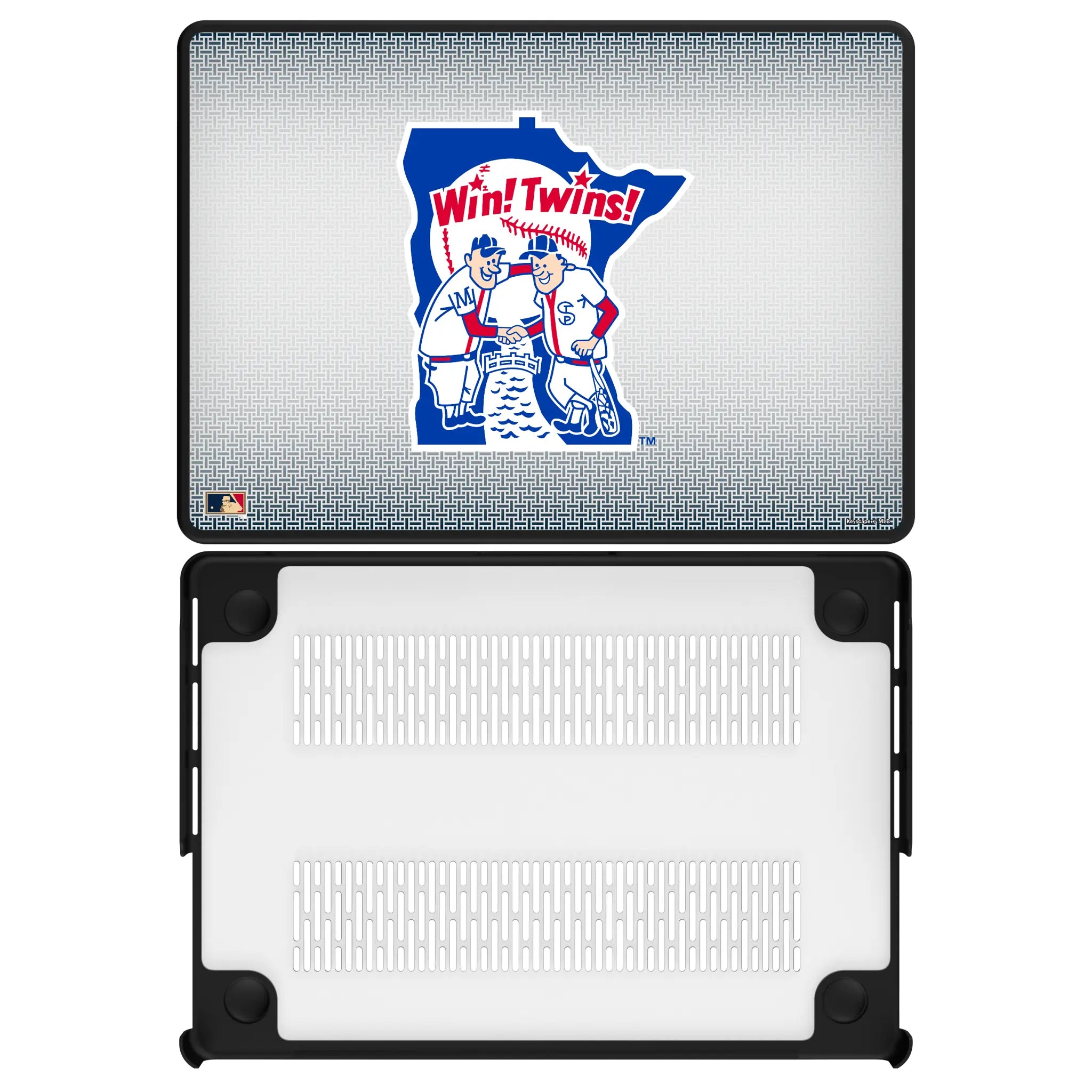 Minnesota Twins 1976-1986 - Cooperstown Collection Linen MacBook Laptop Case for Apple MacBook