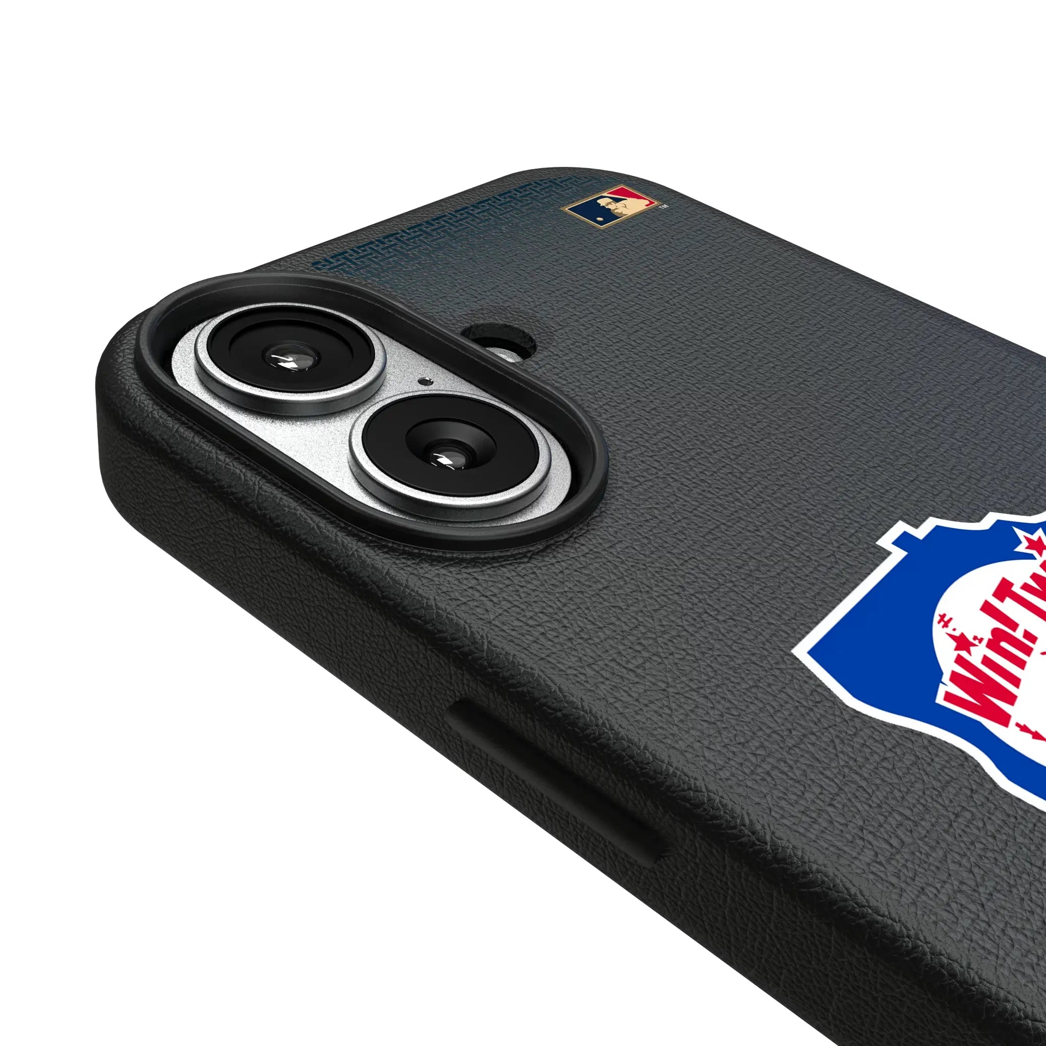 Minnesota Twins 1976-1986 - Cooperstown Collection Linen iPhone MagSafe Compatible Phone Case for Apple iPhone - Detail#Device_iPhone 17