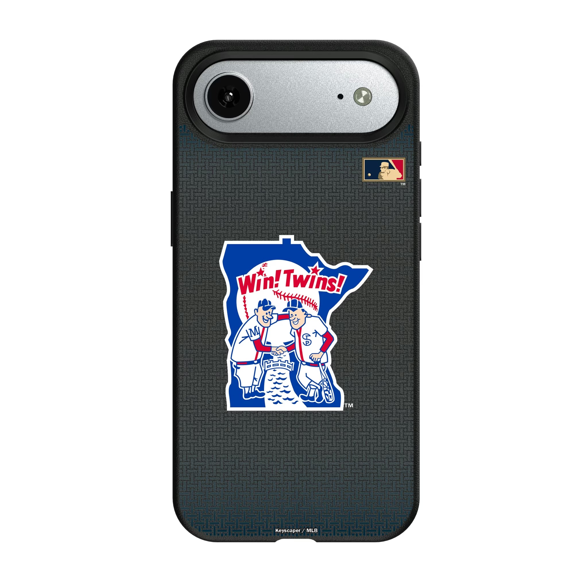 Minnesota Twins 1976-1986 - Cooperstown Collection Linen iPhone MagSafe Compatible Phone Case for Apple iPhone#Device_iPhone Air