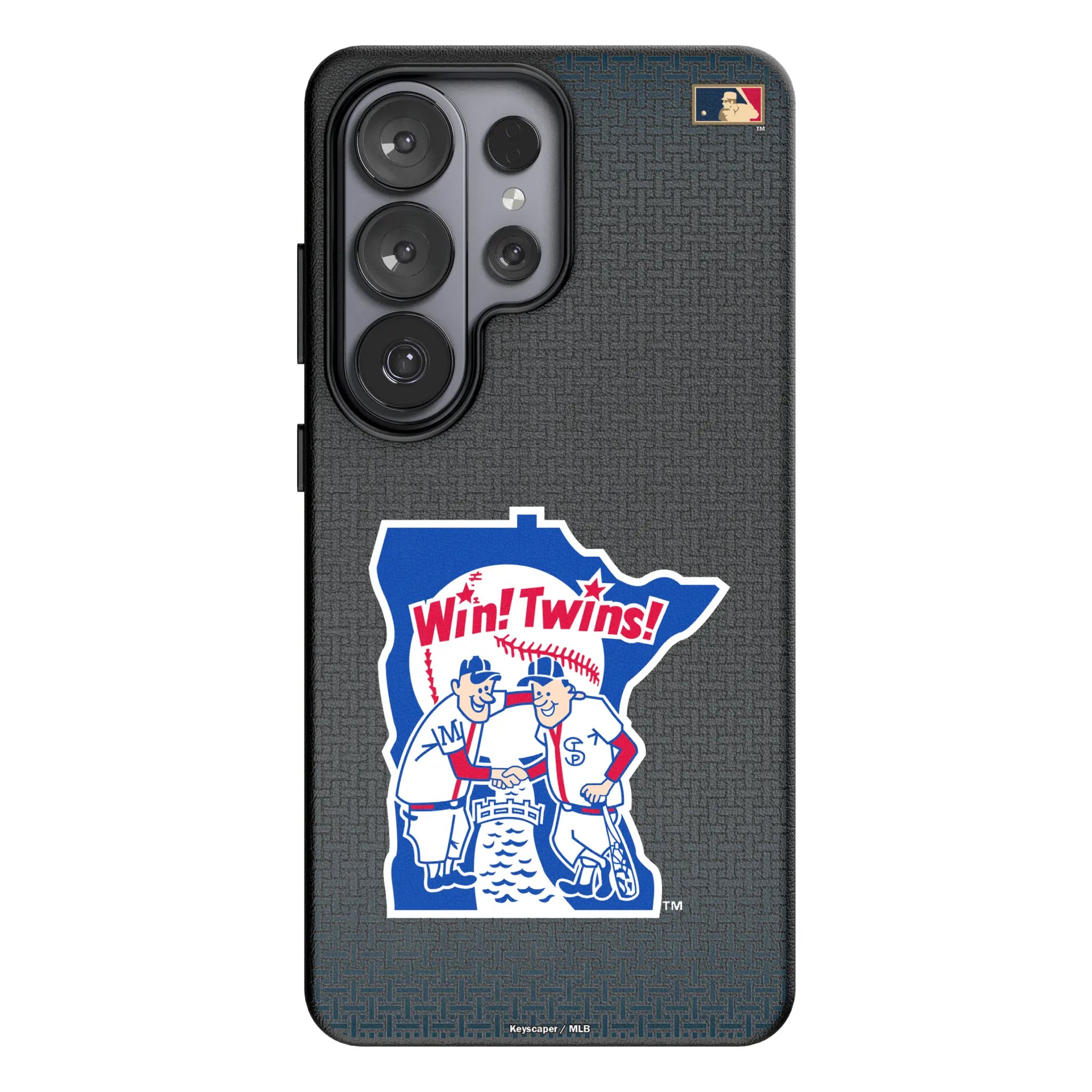Minnesota Twins 1976-1986 - Cooperstown Collection Linen Galaxy MagSafe Compatible Phone Case for Samsung Galaxy#Device_Galaxy S26 Ultra