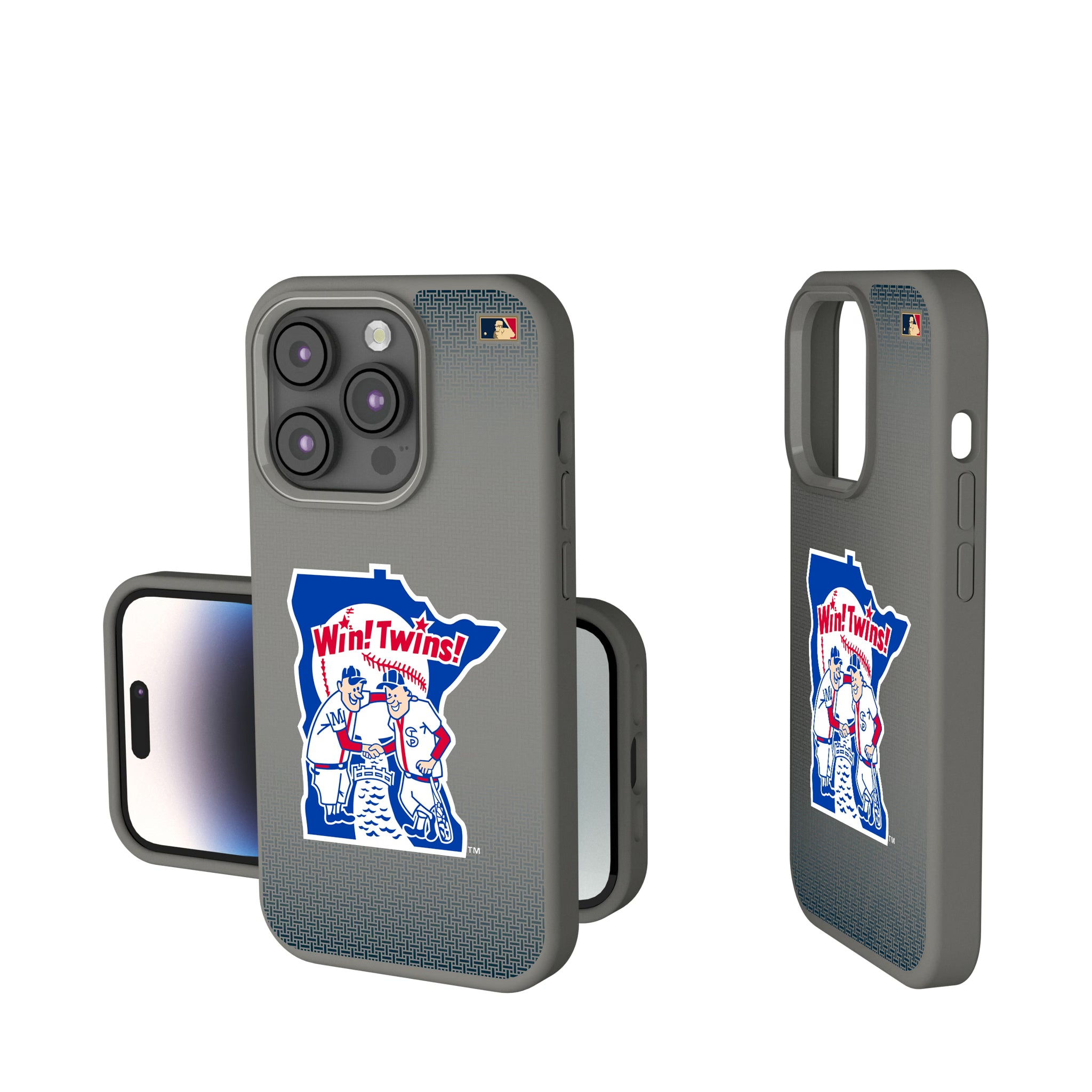 Minnesota Twins 1976-1986 - Cooperstown Collection Linen iPhone Soft Touch Phone Case for Apple iPhone