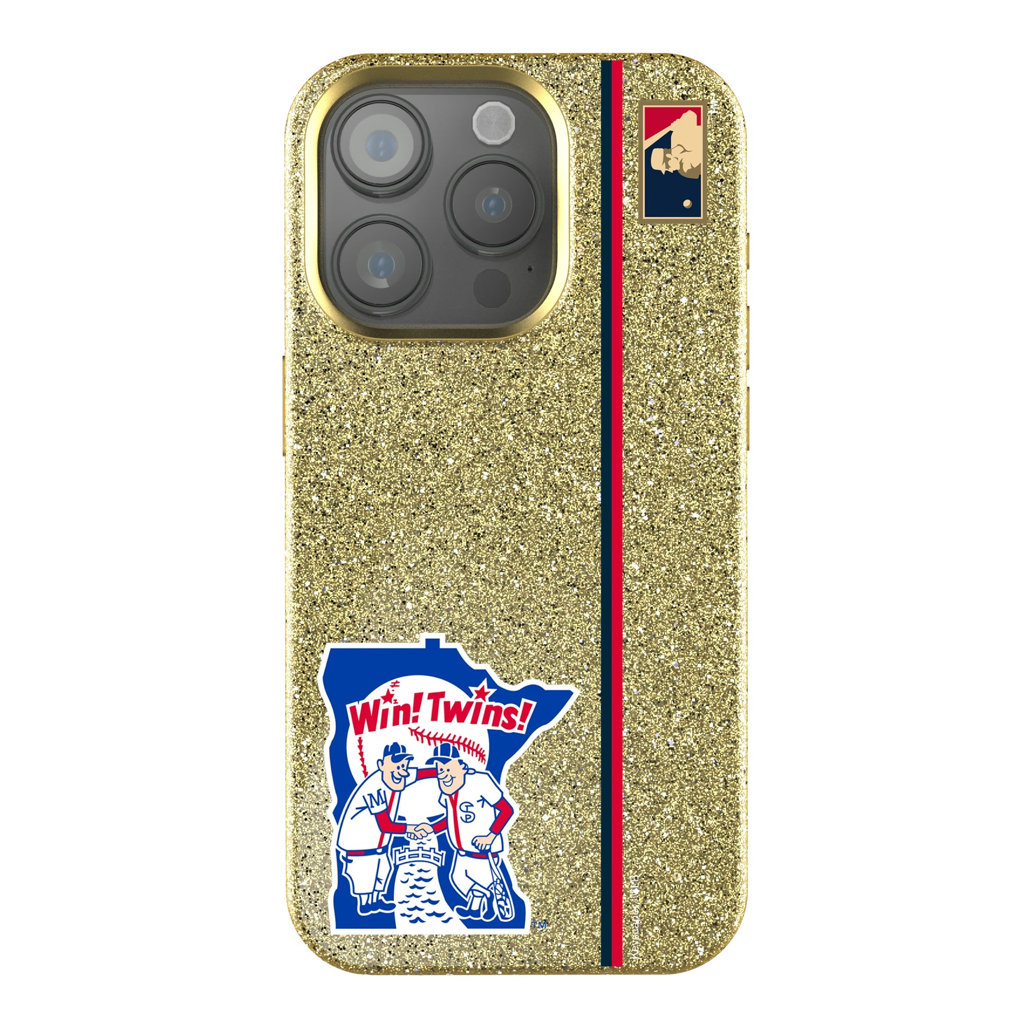 Minnesota Twins 1976-1986 - Cooperstown Collection Sidebar iPhone Bling Phone Case for Apple iPhone