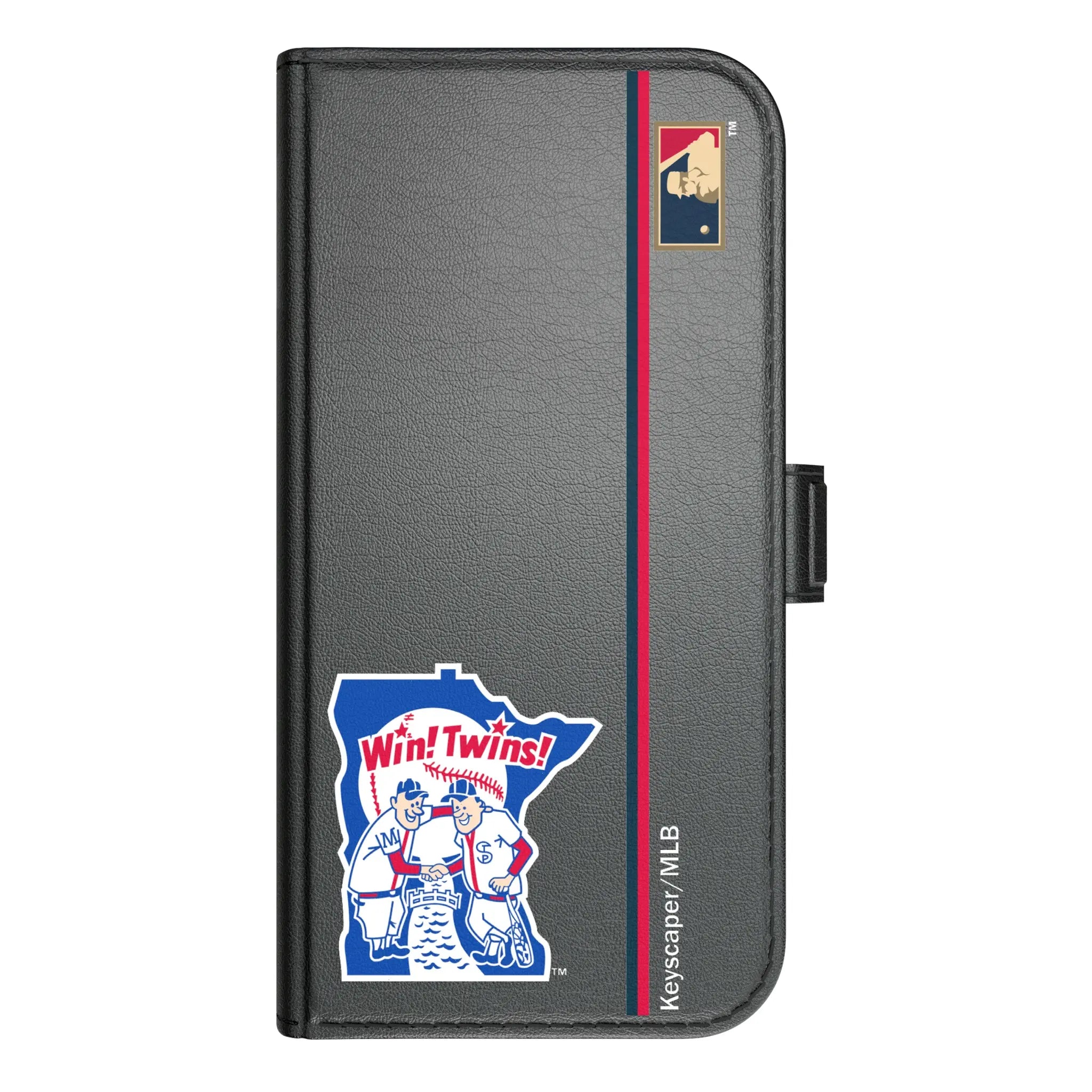 Minnesota Twins 1976-1986 - Cooperstown Collection Sidebar iPhone Folio Phone Case for Apple iPhone#Device_iPhone 17