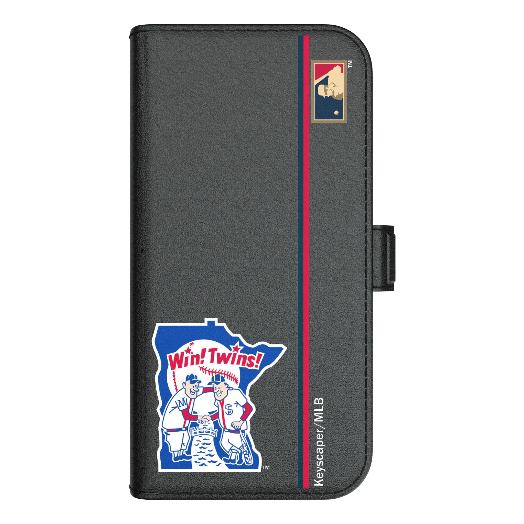 Minnesota Twins 1976-1986 - Cooperstown Collection Sidebar iPhone Folio Phone Case for Apple iPhone#Device_iPhone 17 Pro