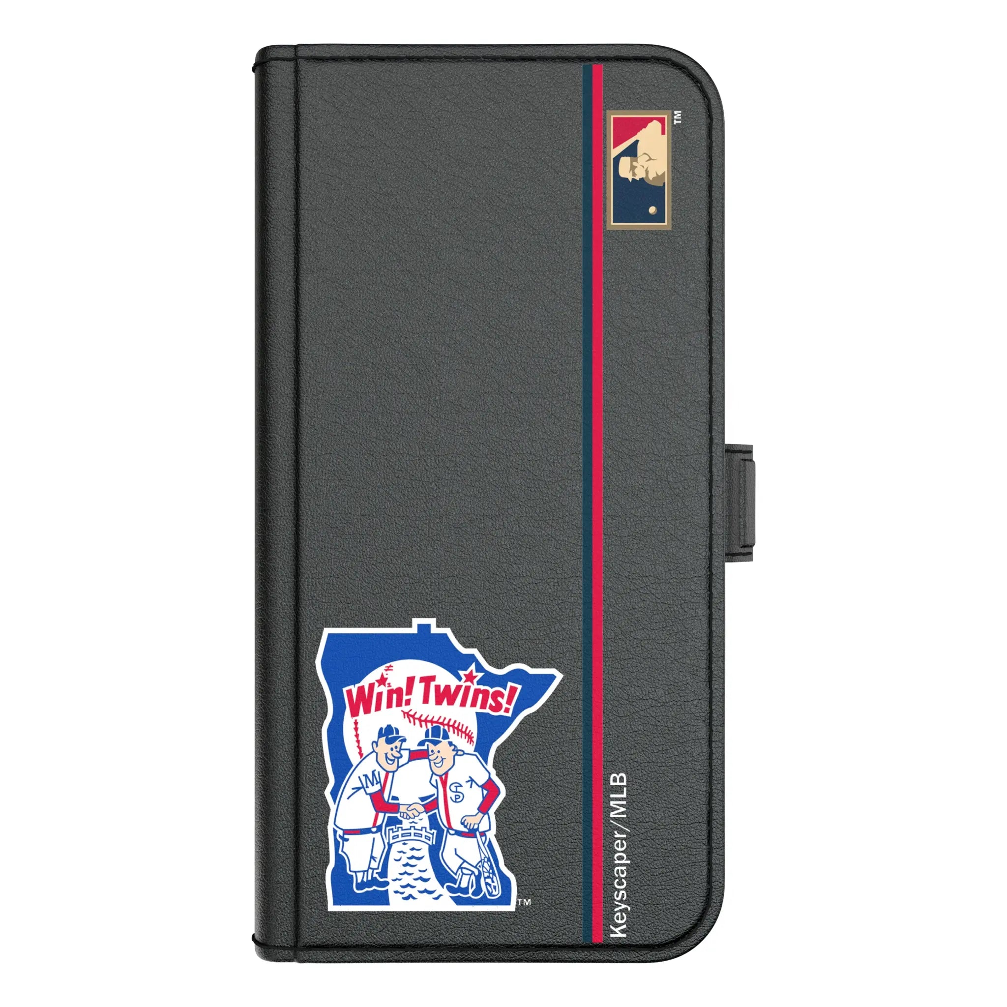 Minnesota Twins 1976-1986 - Cooperstown Collection Sidebar iPhone Folio Phone Case for Apple iPhone#Device_iPhone 17 Pro Max