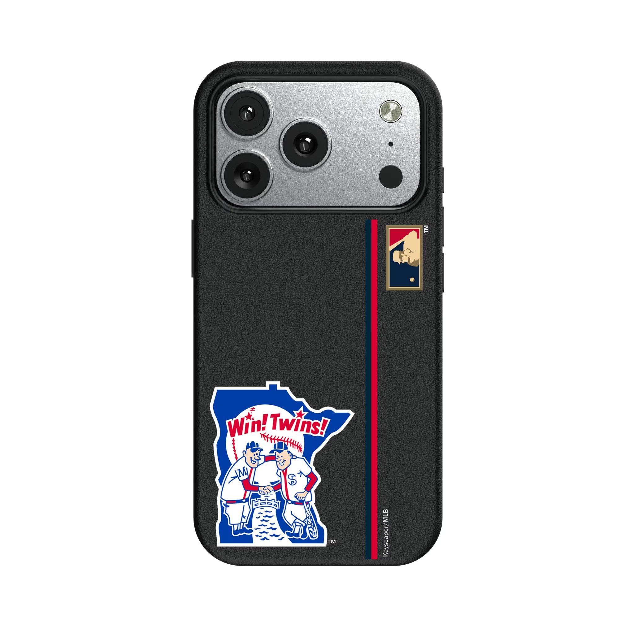 Minnesota Twins 1976-1986 - Cooperstown Collection Sidebar iPhone MagSafe Compatible Phone Case for Apple iPhone#Device_iPhone 17 Pro