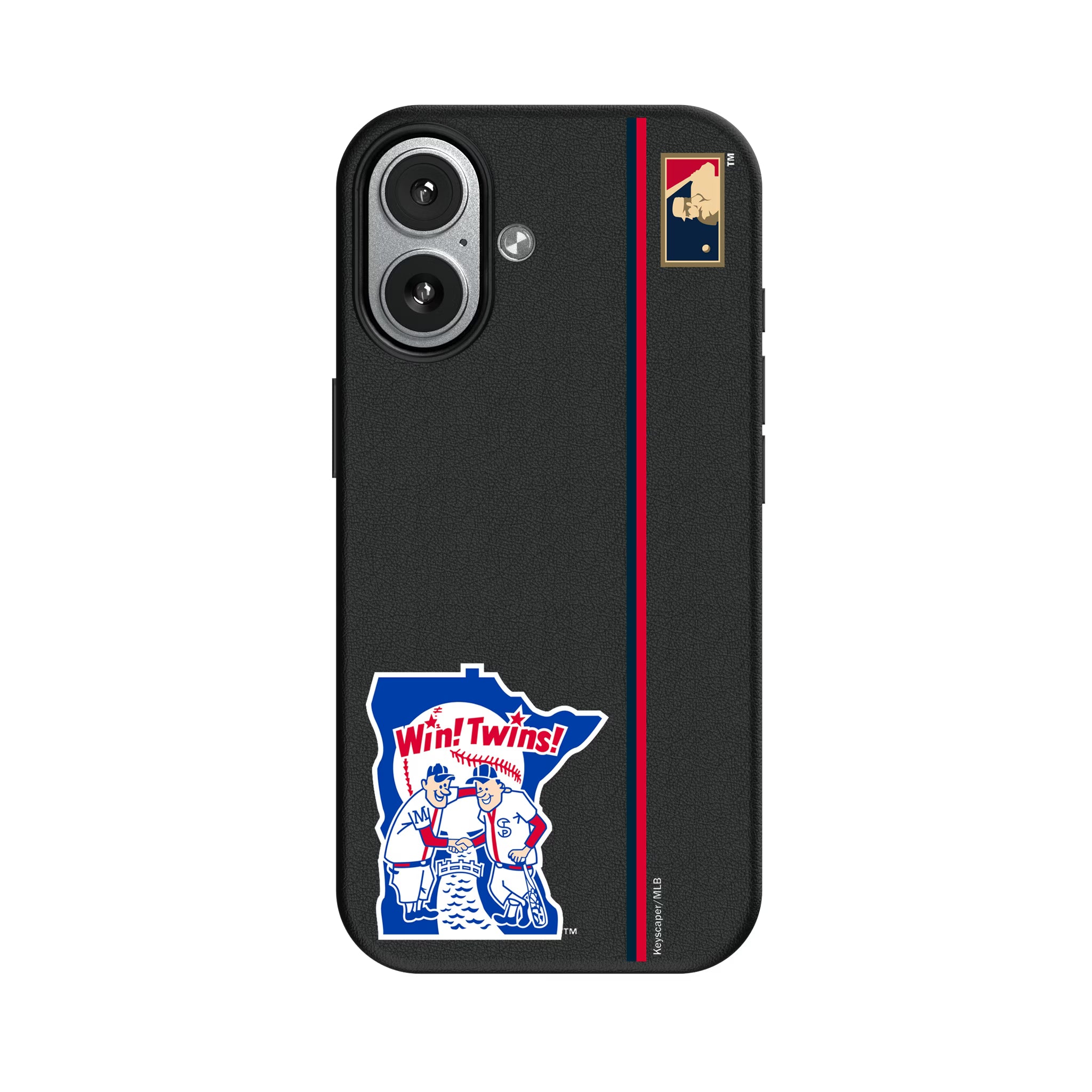 Minnesota Twins 1976-1986 - Cooperstown Collection Sidebar iPhone MagSafe Compatible Phone Case for Apple iPhone#Device_iPhone 17