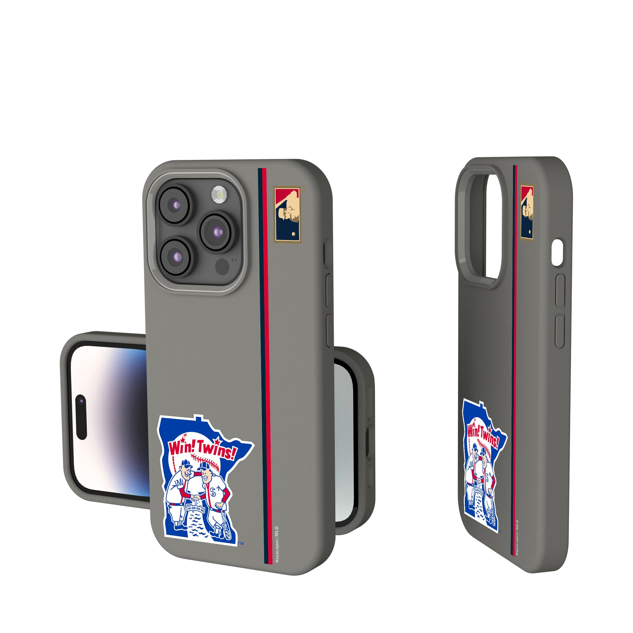 Minnesota Twins 1976-1986 - Cooperstown Collection Sidebar iPhone Soft Touch Phone Case for Apple iPhone
