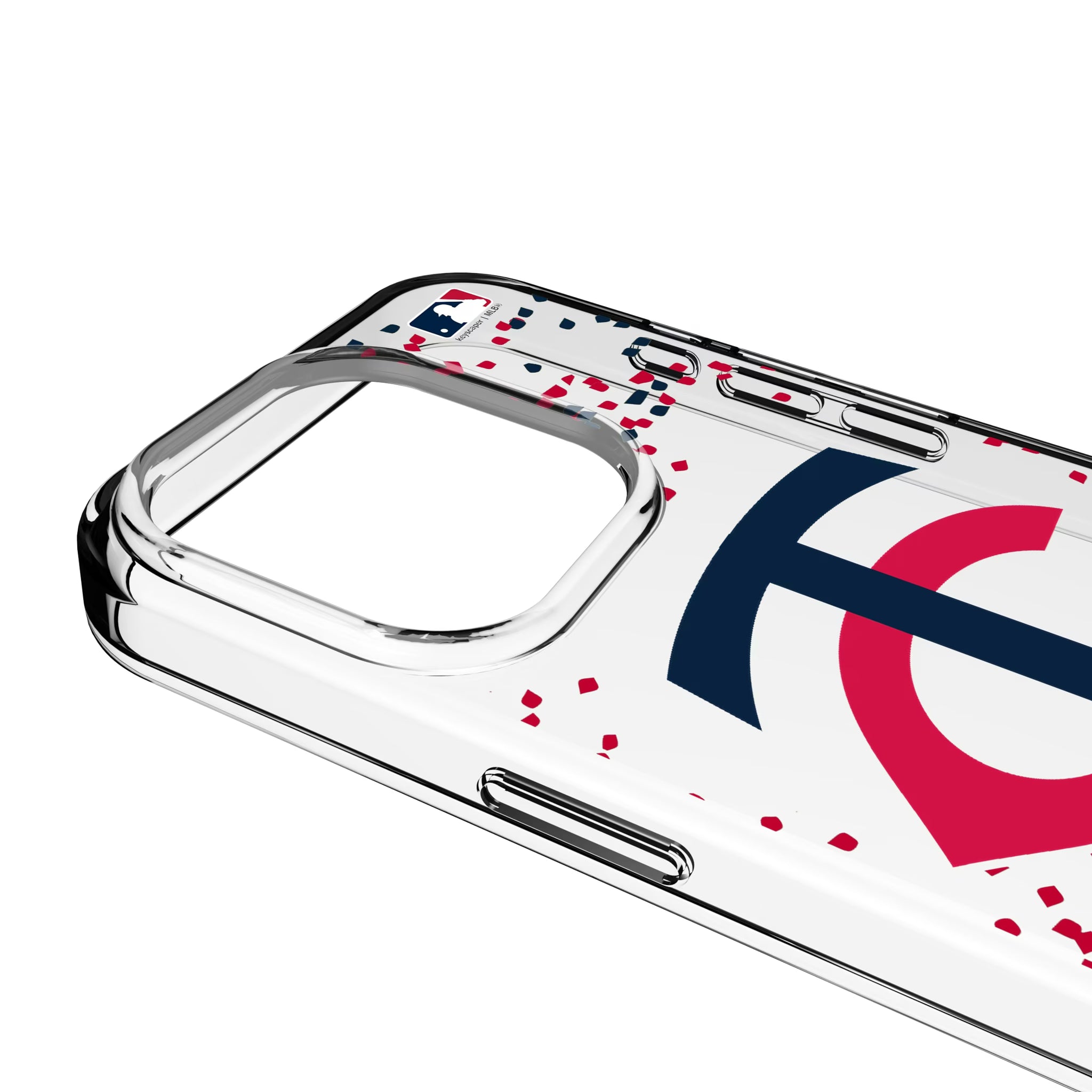 Minnesota Twins Confetti iPhone Clear Phone Case for Apple iPhone - Detail