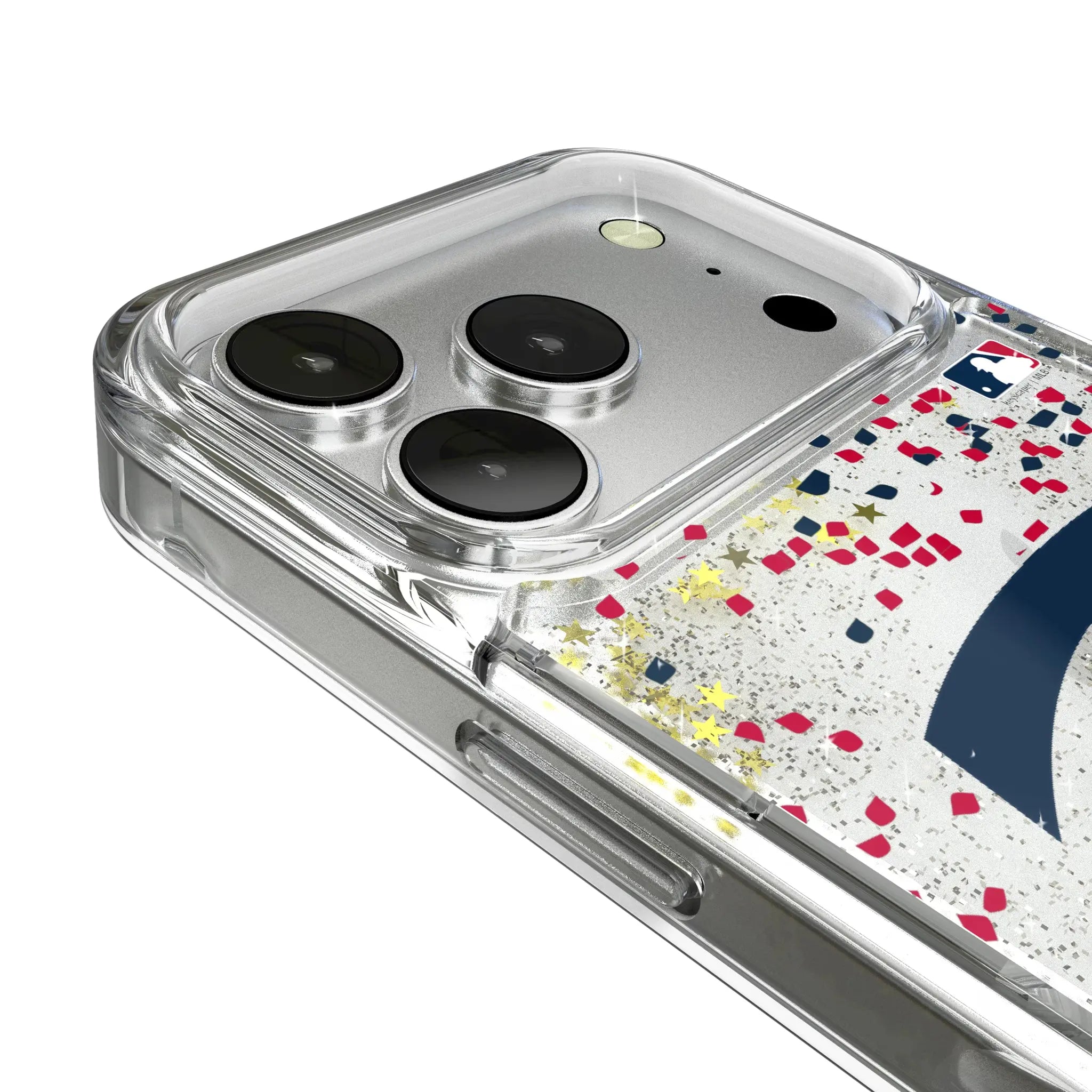 Minnesota Twins Confetti iPhone Glitter Phone Case for Apple iPhone - Detail