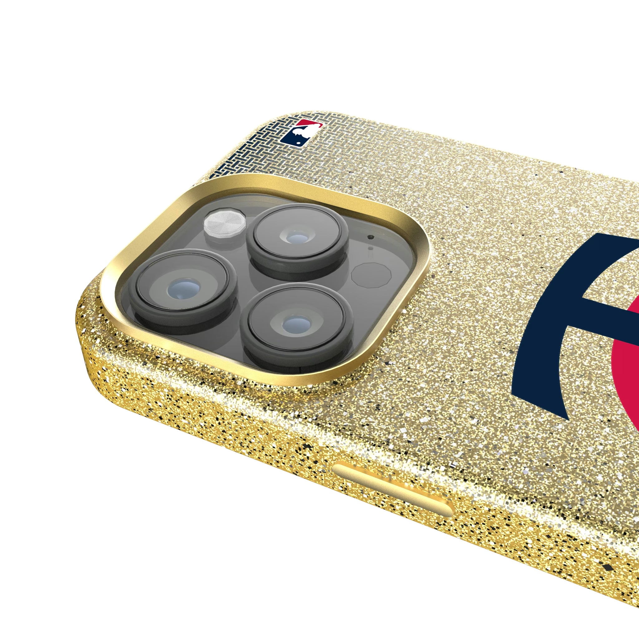Minnesota Twins Linen iPhone Bling Phone Case for Apple iPhone - Detail