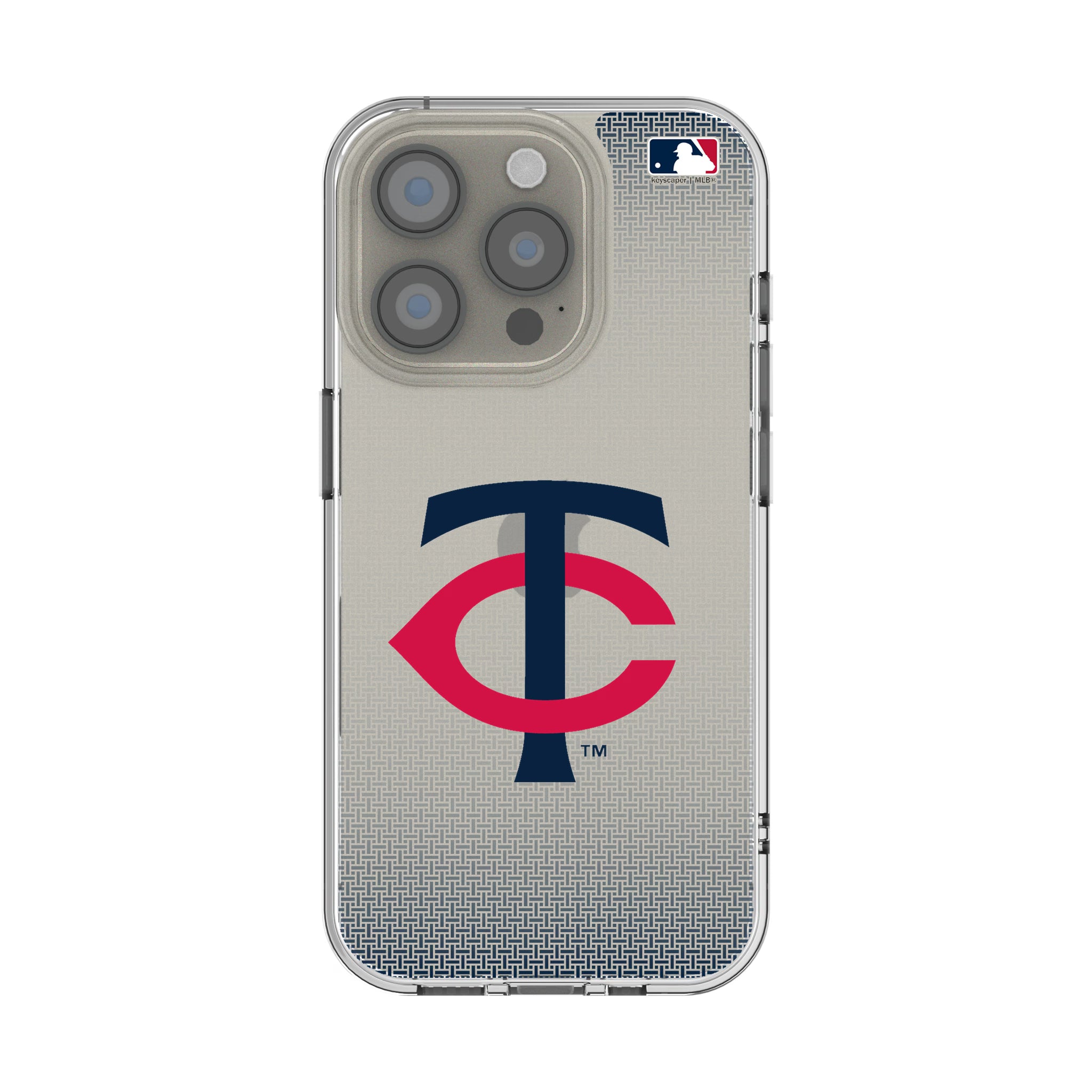 Minnesota Twins Linen iPhone Clear Phone Case for Apple iPhone