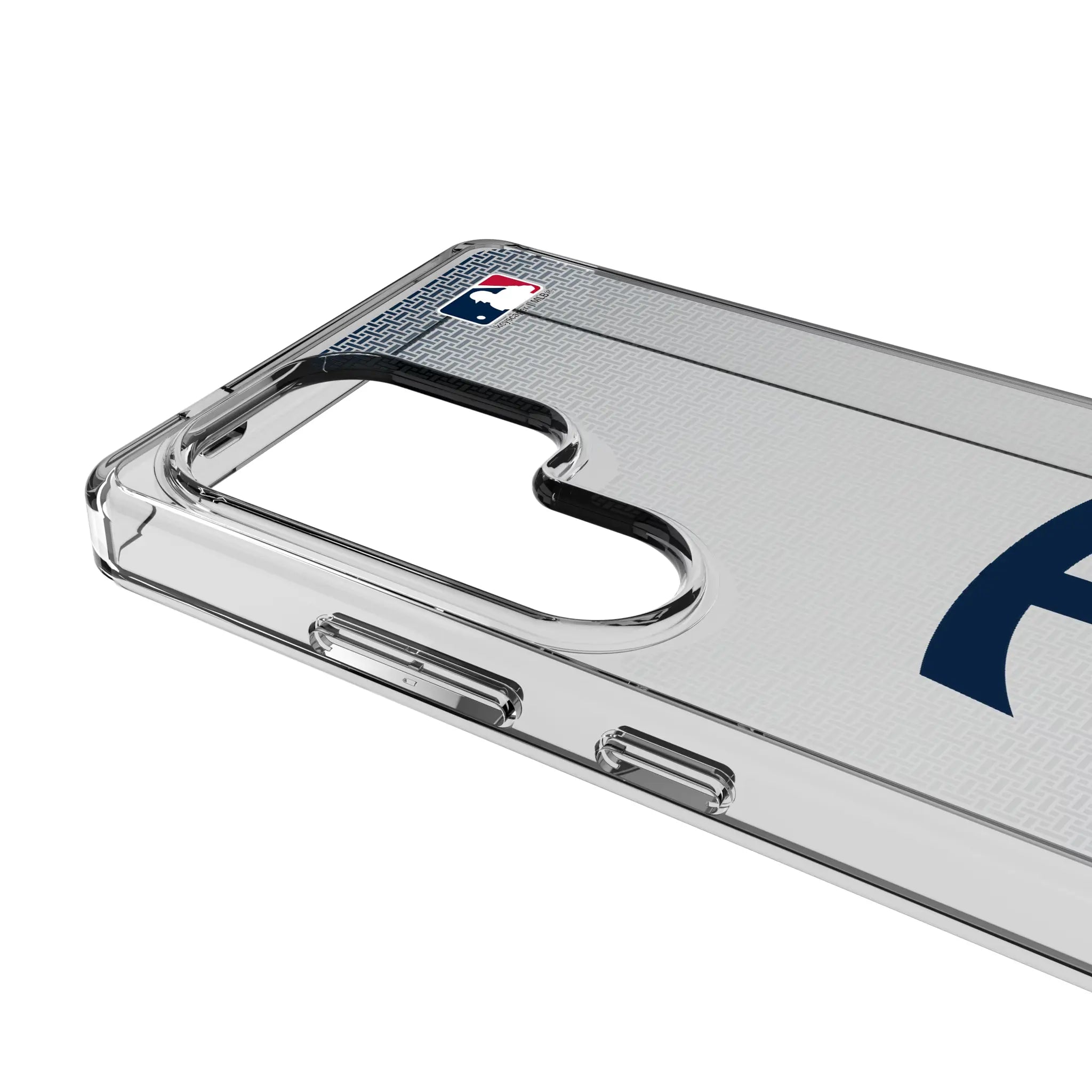Minnesota Twins Linen Galaxy Clear Phone Case for Samsung Galaxy - Detail#Device_Galaxy S25 Ultra