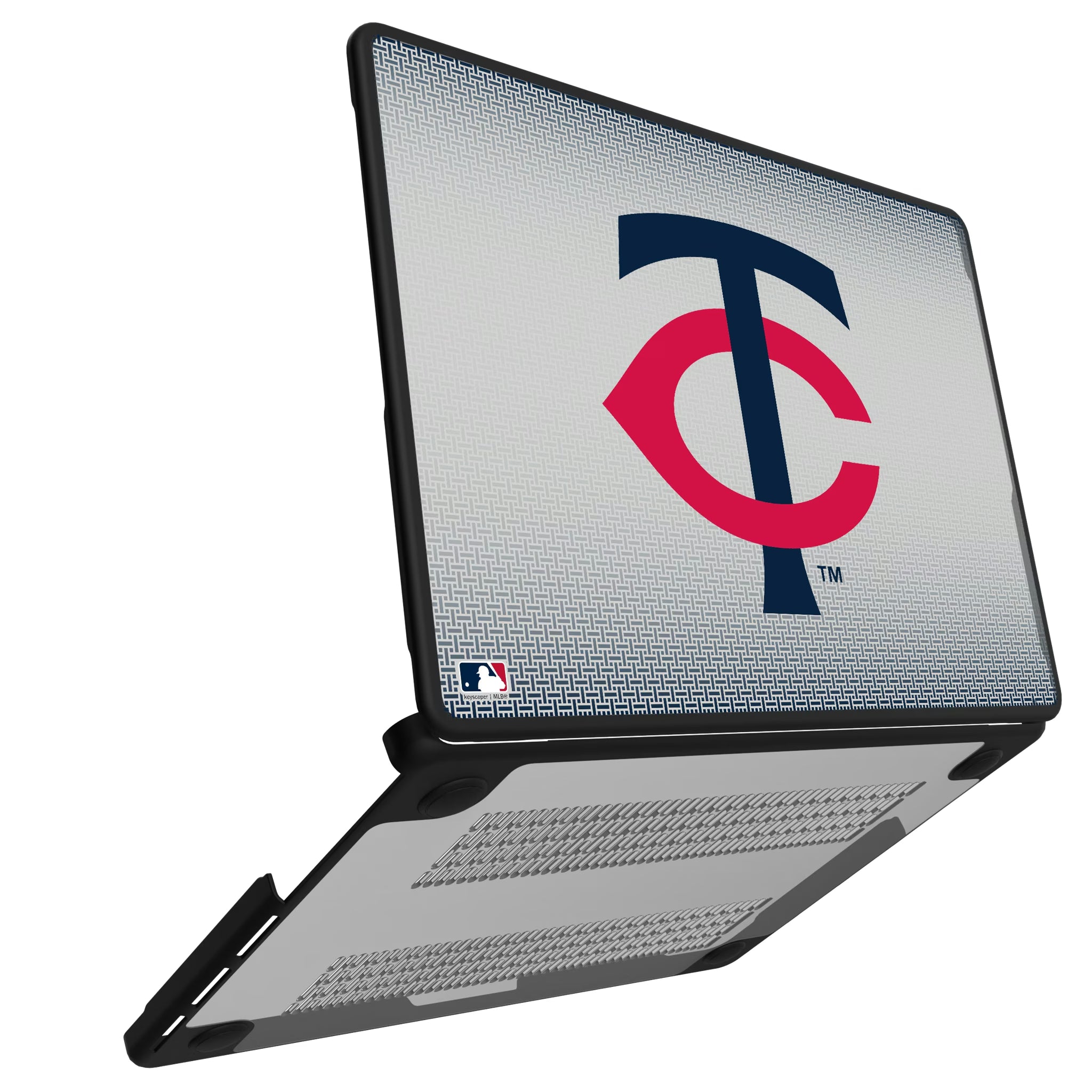 Minnesota Twins Linen MacBook Laptop Case for Apple MacBook#Device_MacBook Pro (14-inch, 2021) / MacBook Pro (14-inch, 2023) / MacBook Pro (14-inch, 2024)