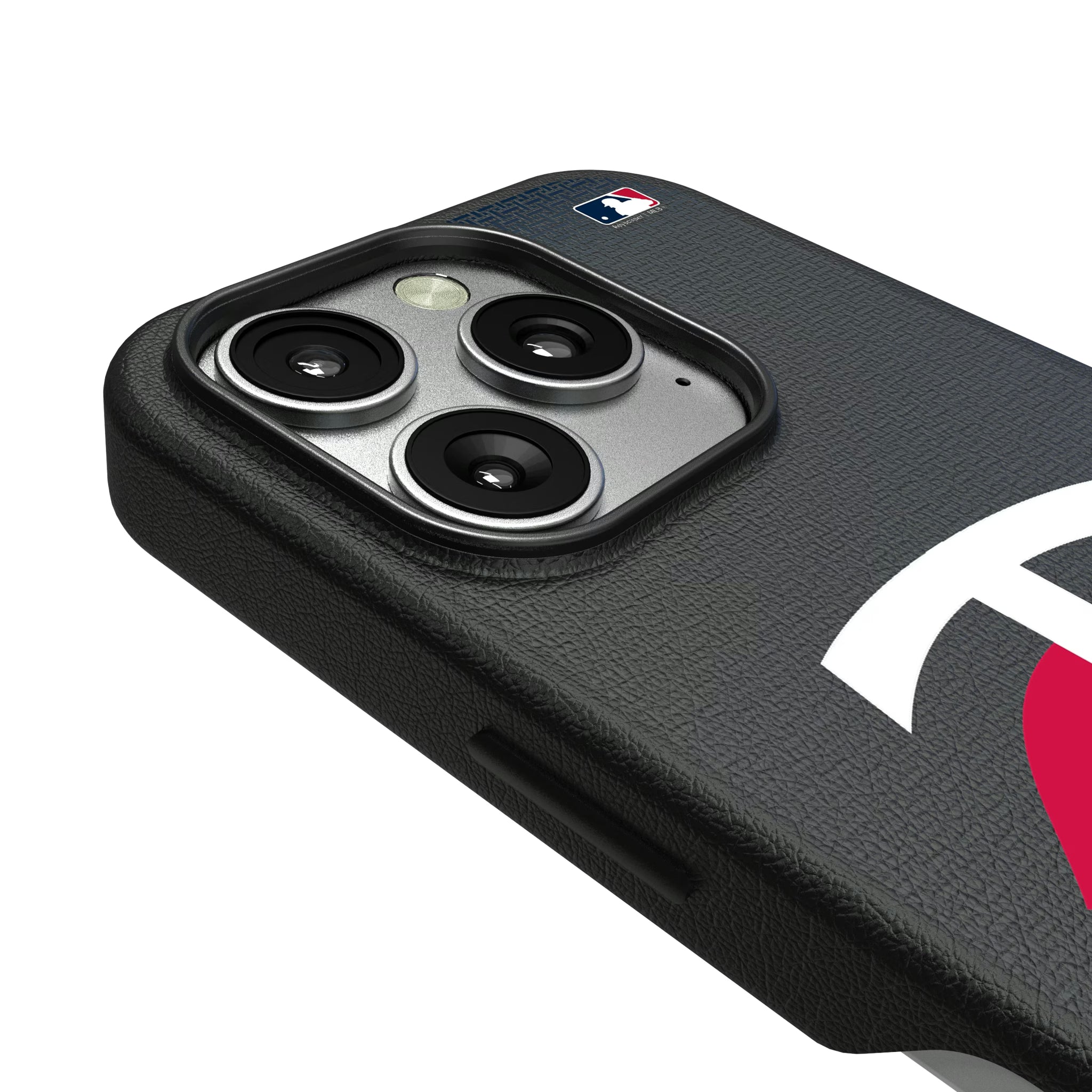 Minnesota Twins Linen iPhone MagSafe Compatible Phone Case for Apple iPhone - Detail