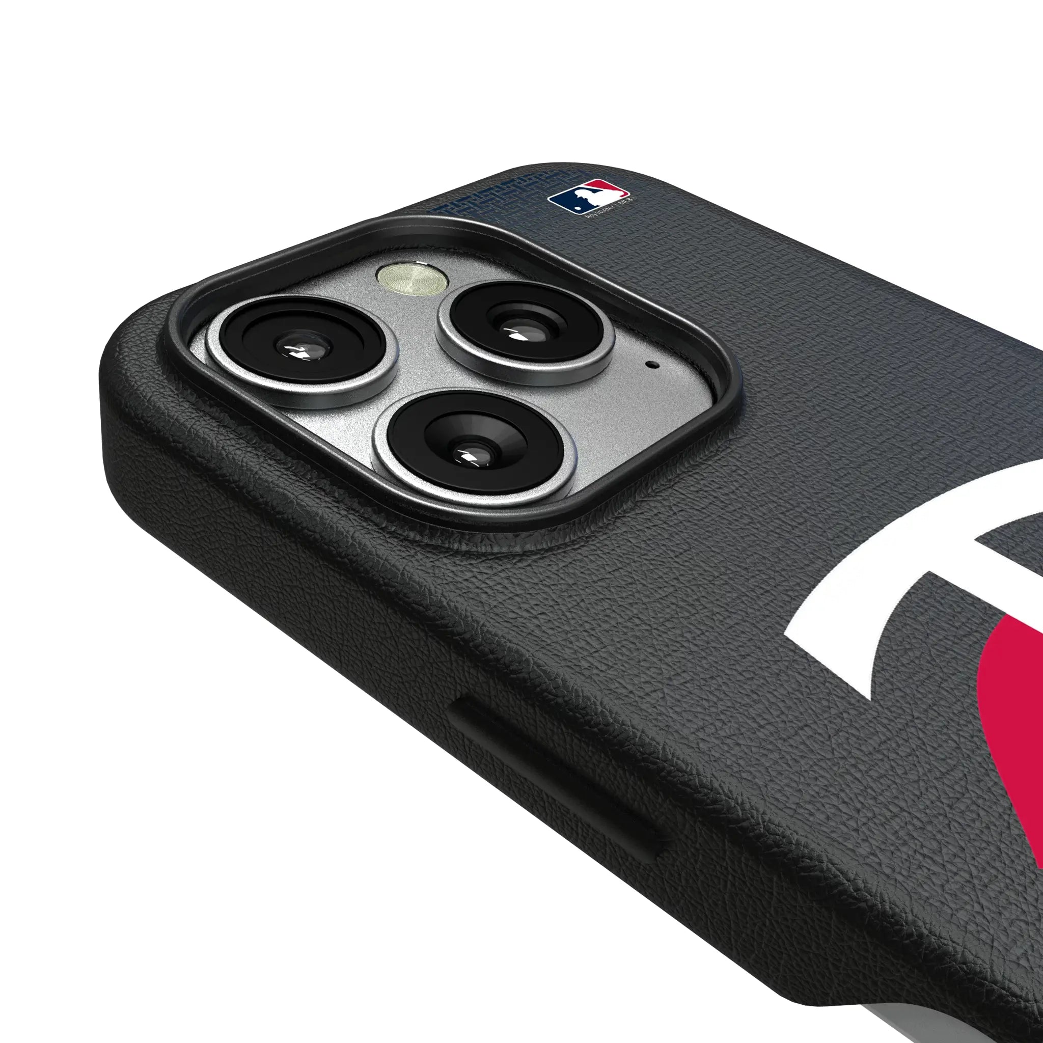 Minnesota Twins Linen iPhone MagSafe Compatible Phone Case for Apple iPhone - Detail