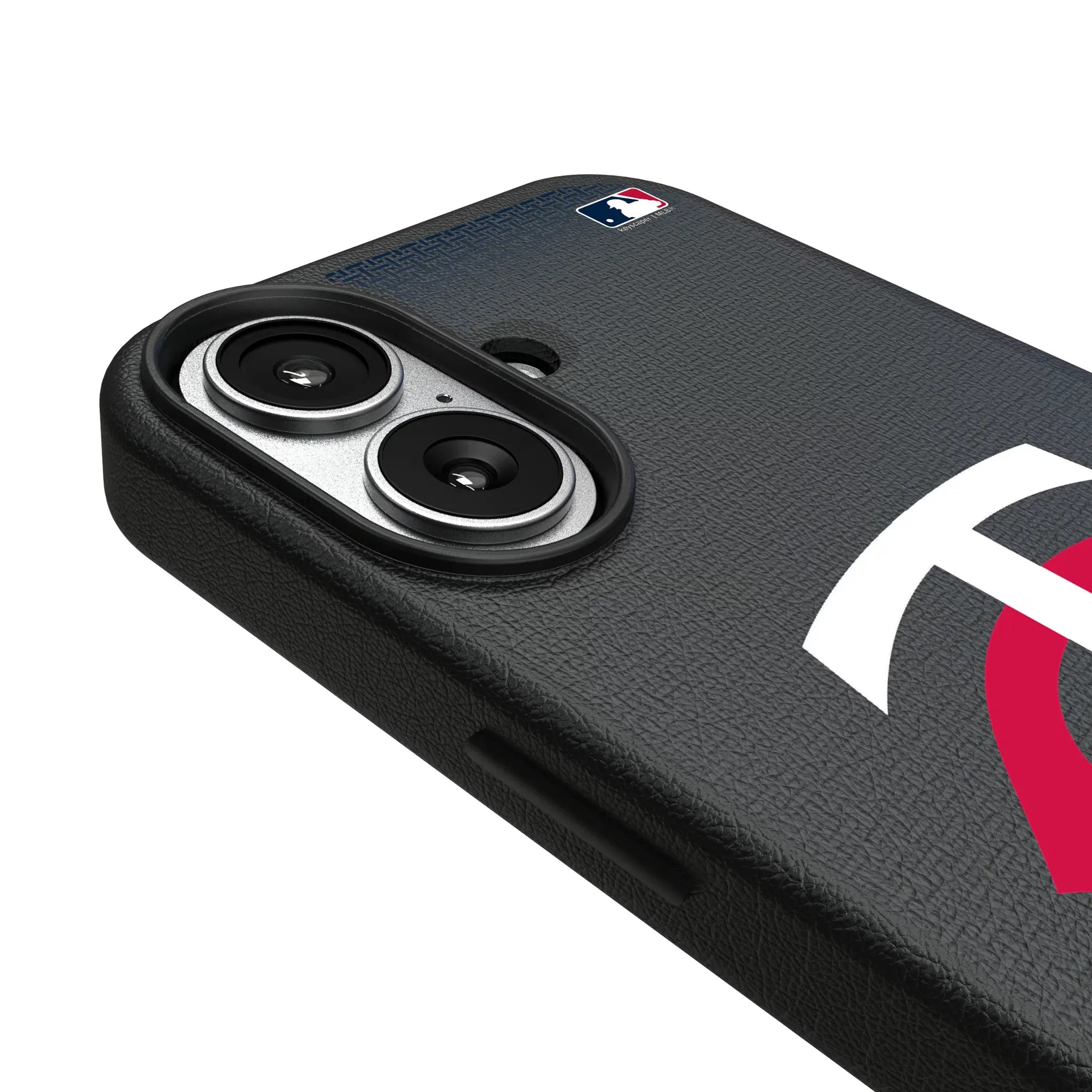 Minnesota Twins Linen iPhone MagSafe Compatible Phone Case for Apple iPhone - Detail#Device_iPhone 17