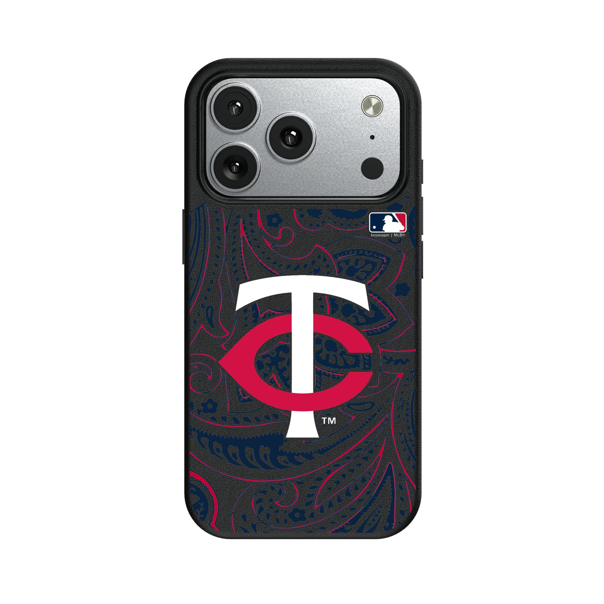 Minnesota Twins Paisley iPhone MagSafe Compatible Phone Case for Apple iPhone#Device_iPhone 17 Pro