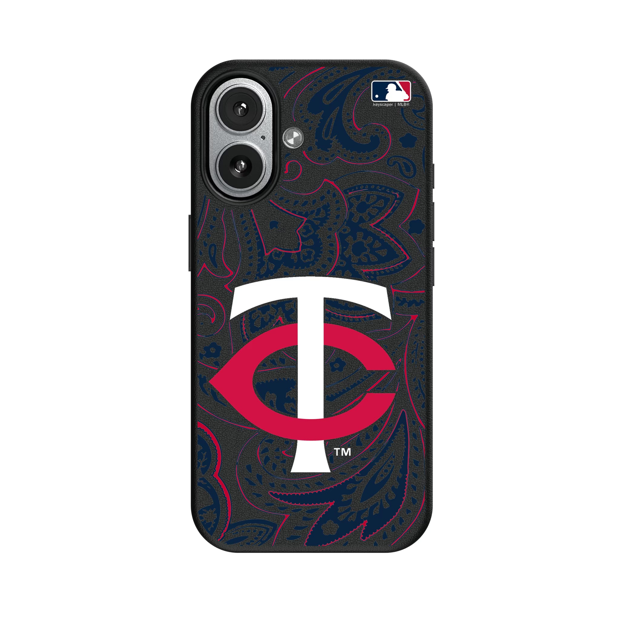 Minnesota Twins Paisley iPhone MagSafe Compatible Phone Case for Apple iPhone#Device_iPhone 17
