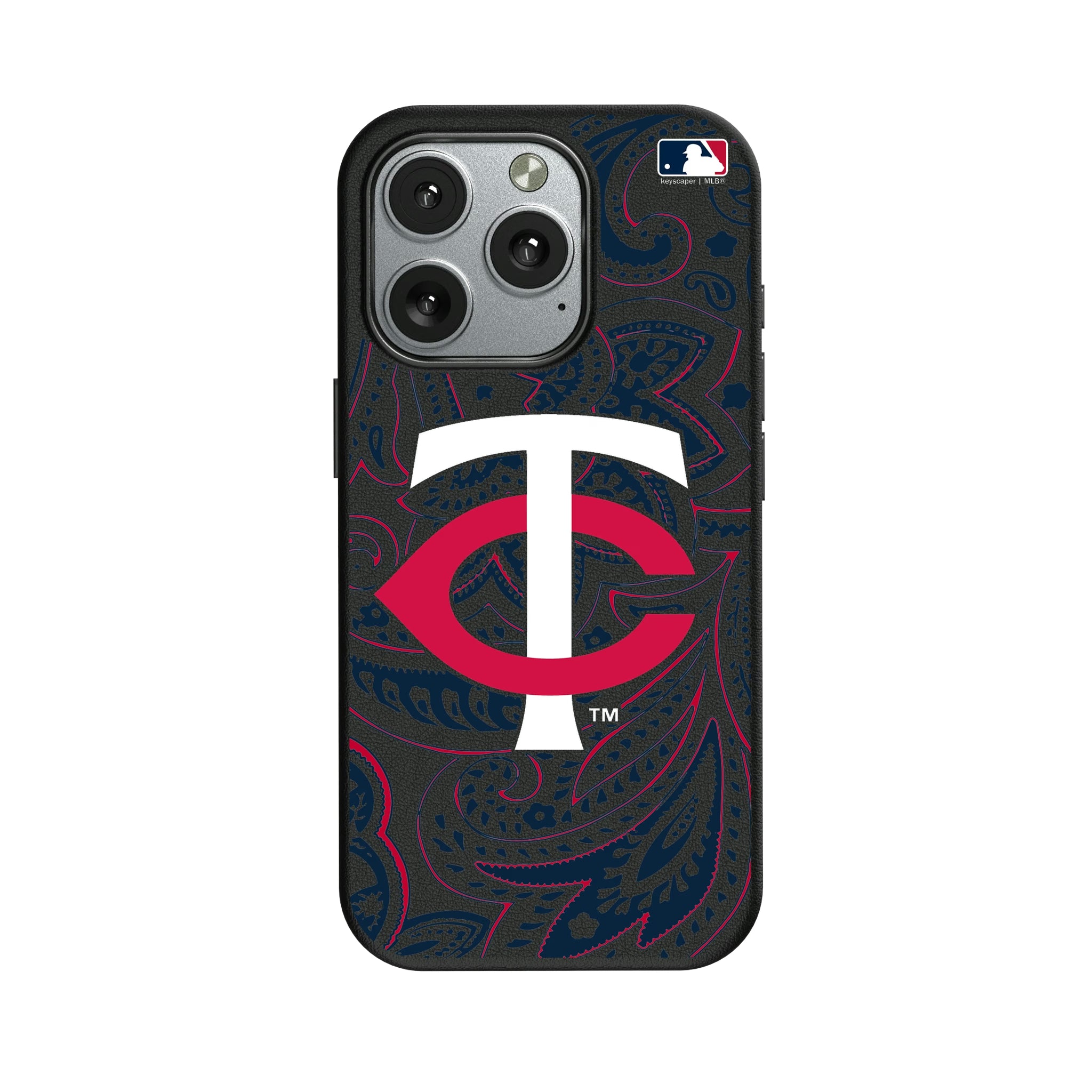 Minnesota Twins Paisley iPhone MagSafe Compatible Phone Case for Apple iPhone