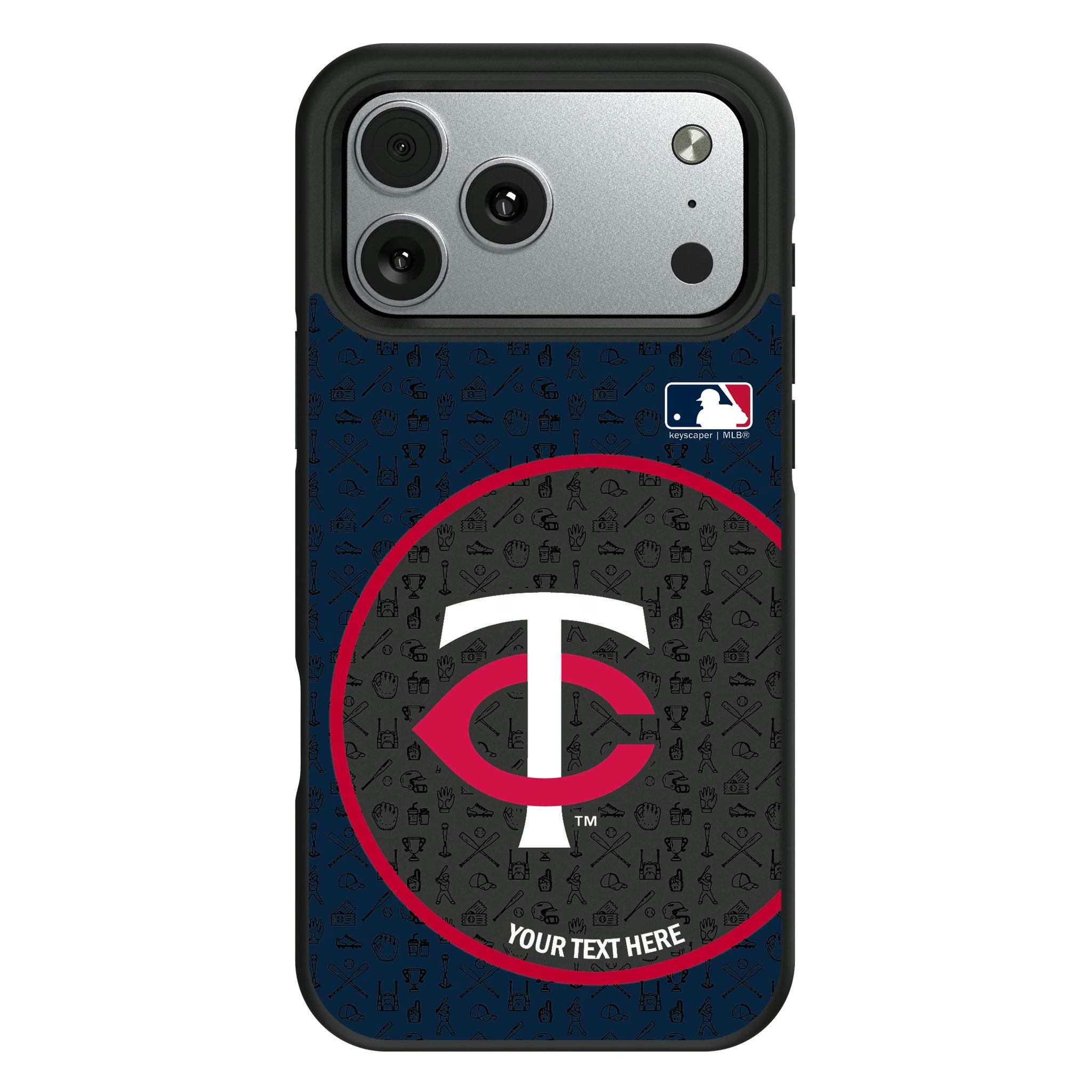 Minnesota Twins Personalized Circle iPhone Bump Phone Case for Apple iPhone#Device_iPhone 17 Pro Max
