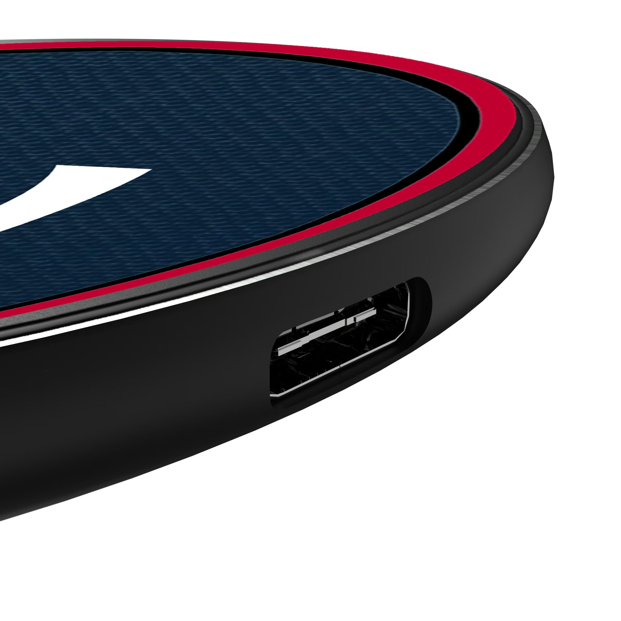 Minnesota Twins Personalized Endzone Solid 15-Watt Wireless Charger - Detail