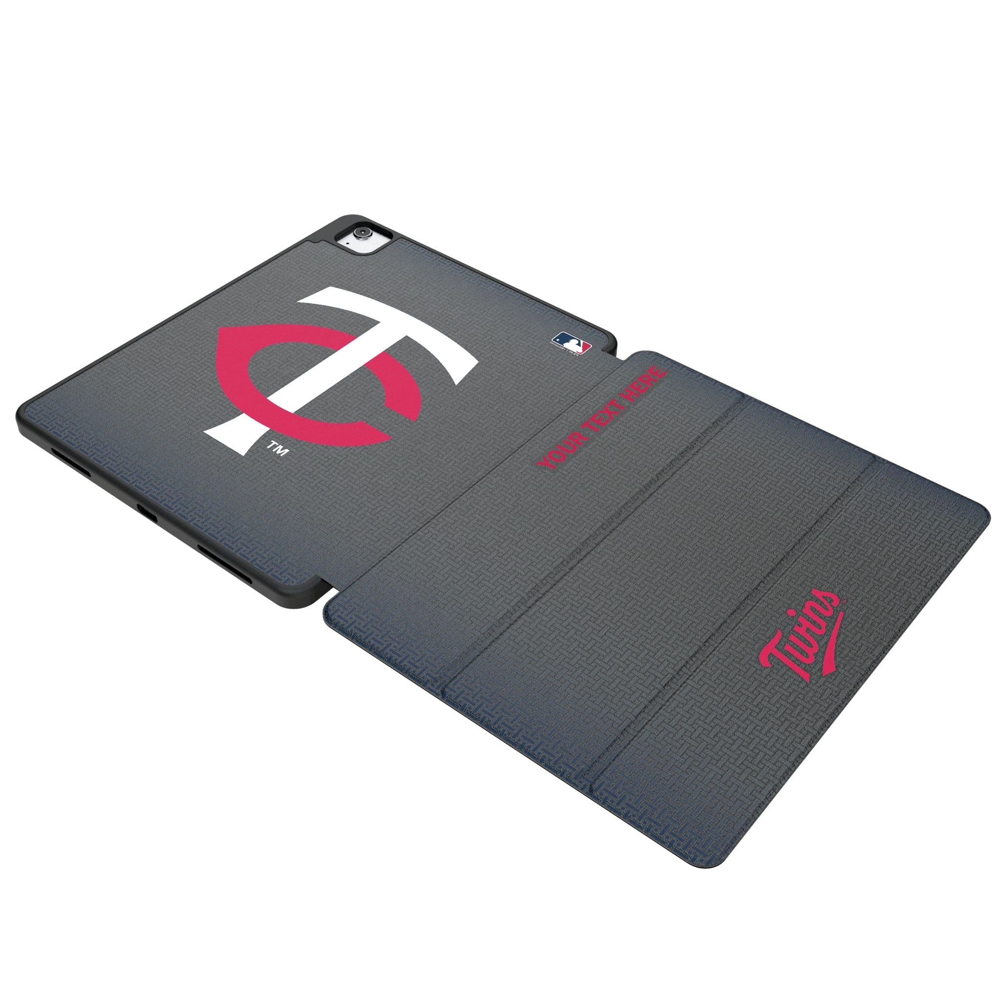 Minnesota Twins Personalized Linen iPad Tablet Case for Apple iPad